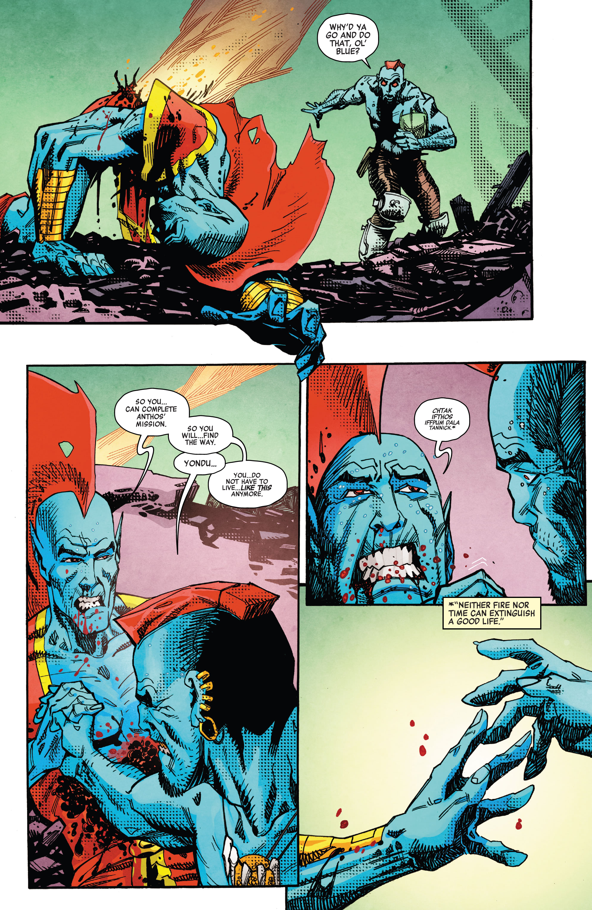 Read online Yondu comic -  Issue #5 - 16