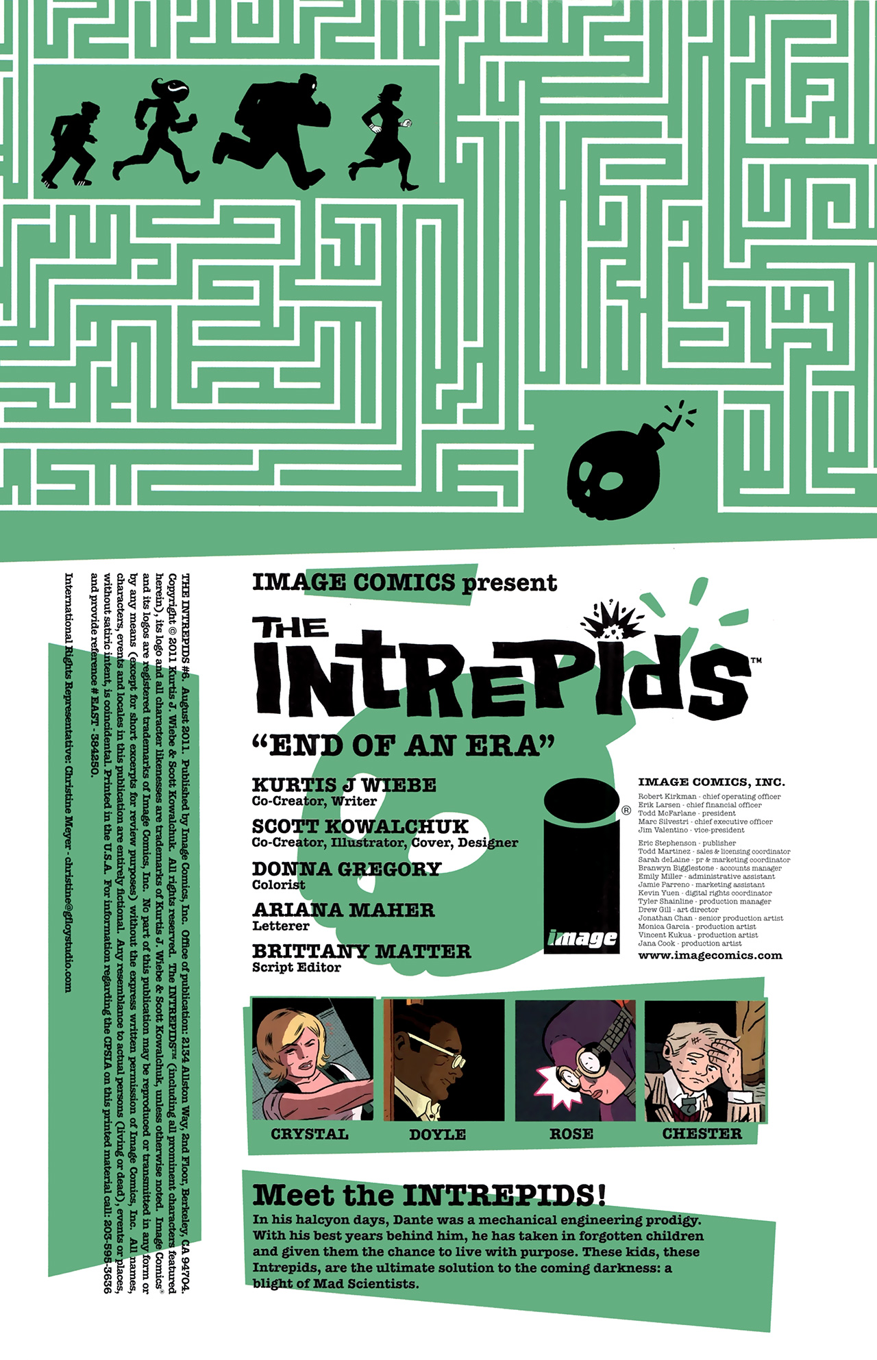 Read online The Intrepids comic -  Issue #6 - 2