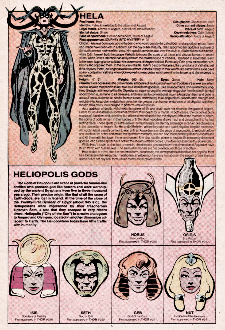 The Official Handbook of the Marvel Universe issue 5 - Page 7