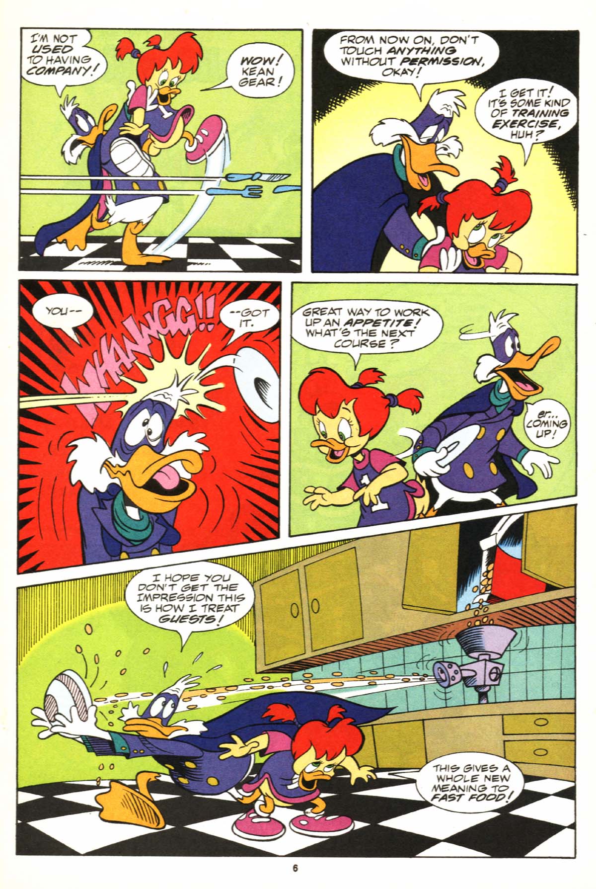 Read online Disney's Darkwing Duck Limited Series comic -  Issue #3 - 7
