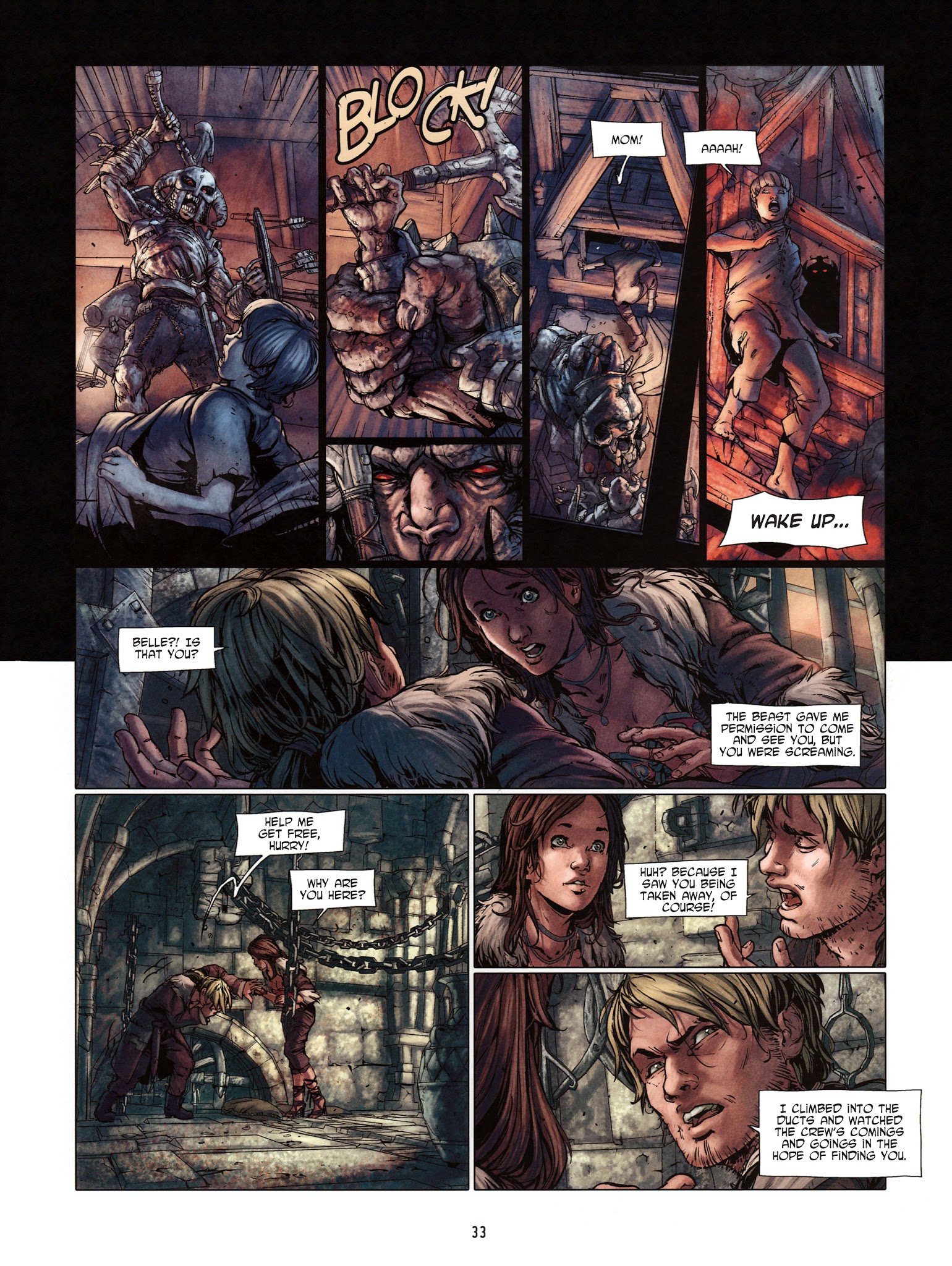 Read online Beauty and the Beast (2014) comic -  Issue #1 - 34