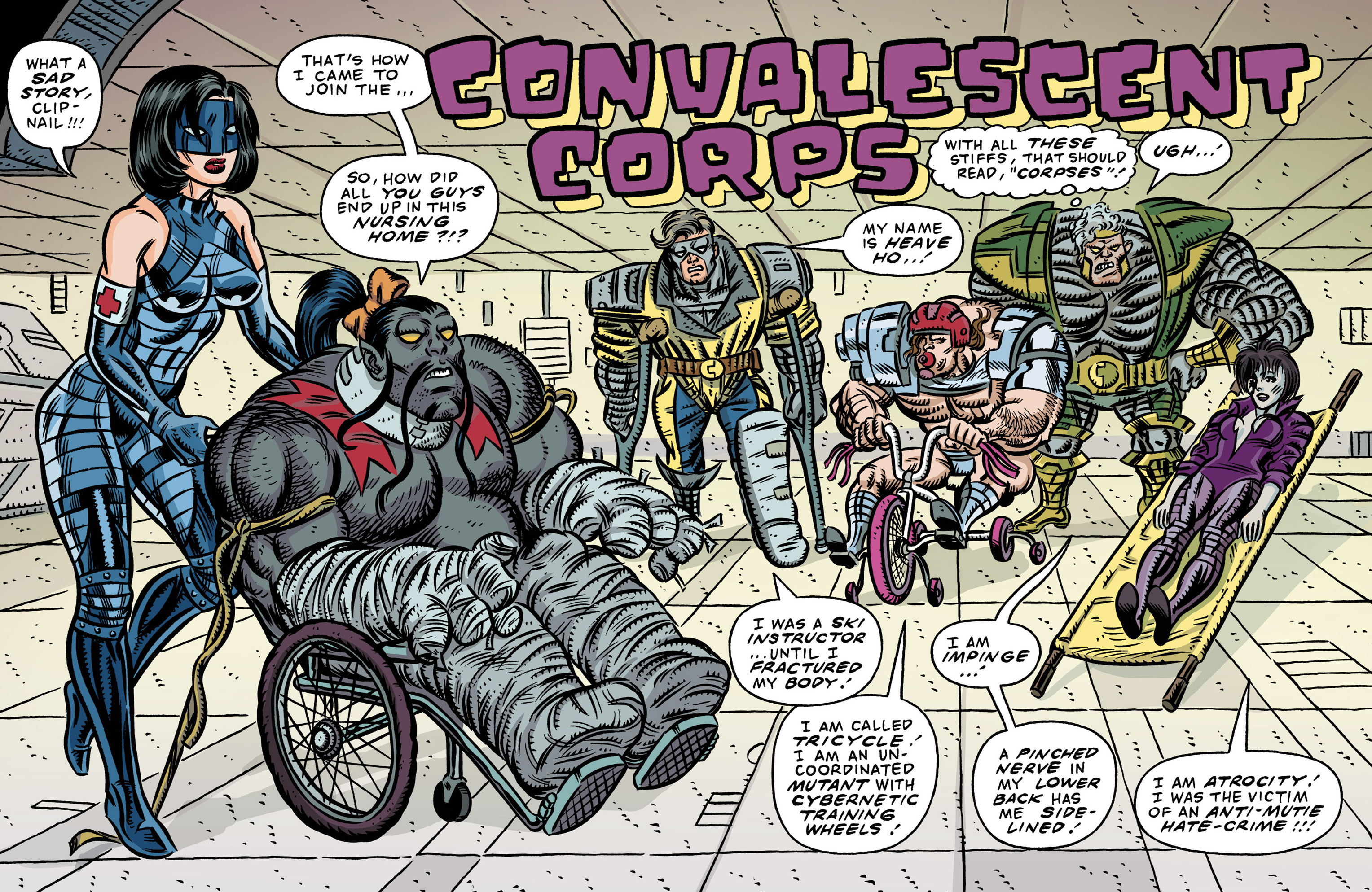 Read online Splitting Image 80-Page Giant comic -  Issue # Full - 40