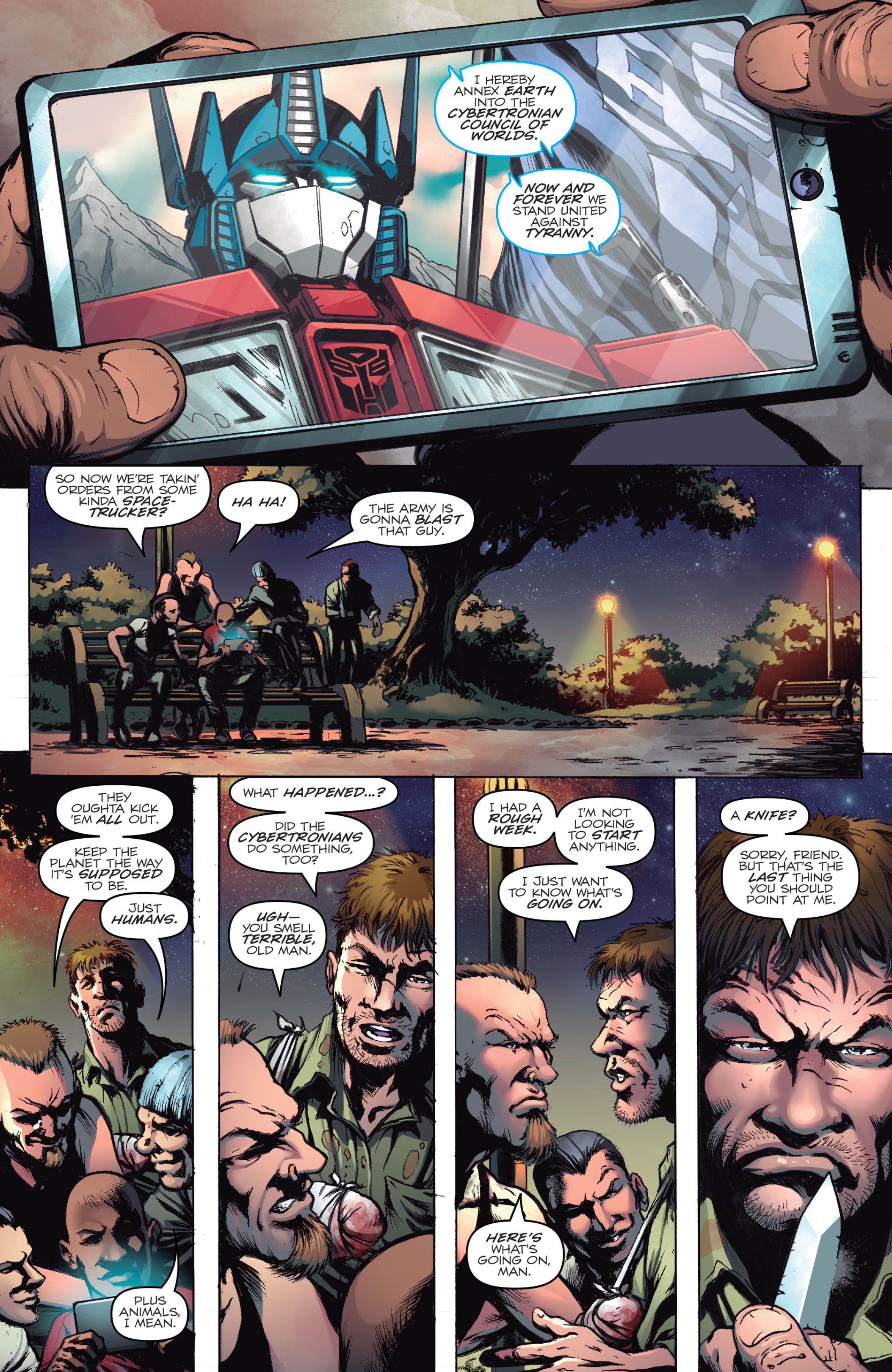 Read online Transformers: The IDW Collection Phase Three comic -  Issue # TPB 3 (Part 1) - 79