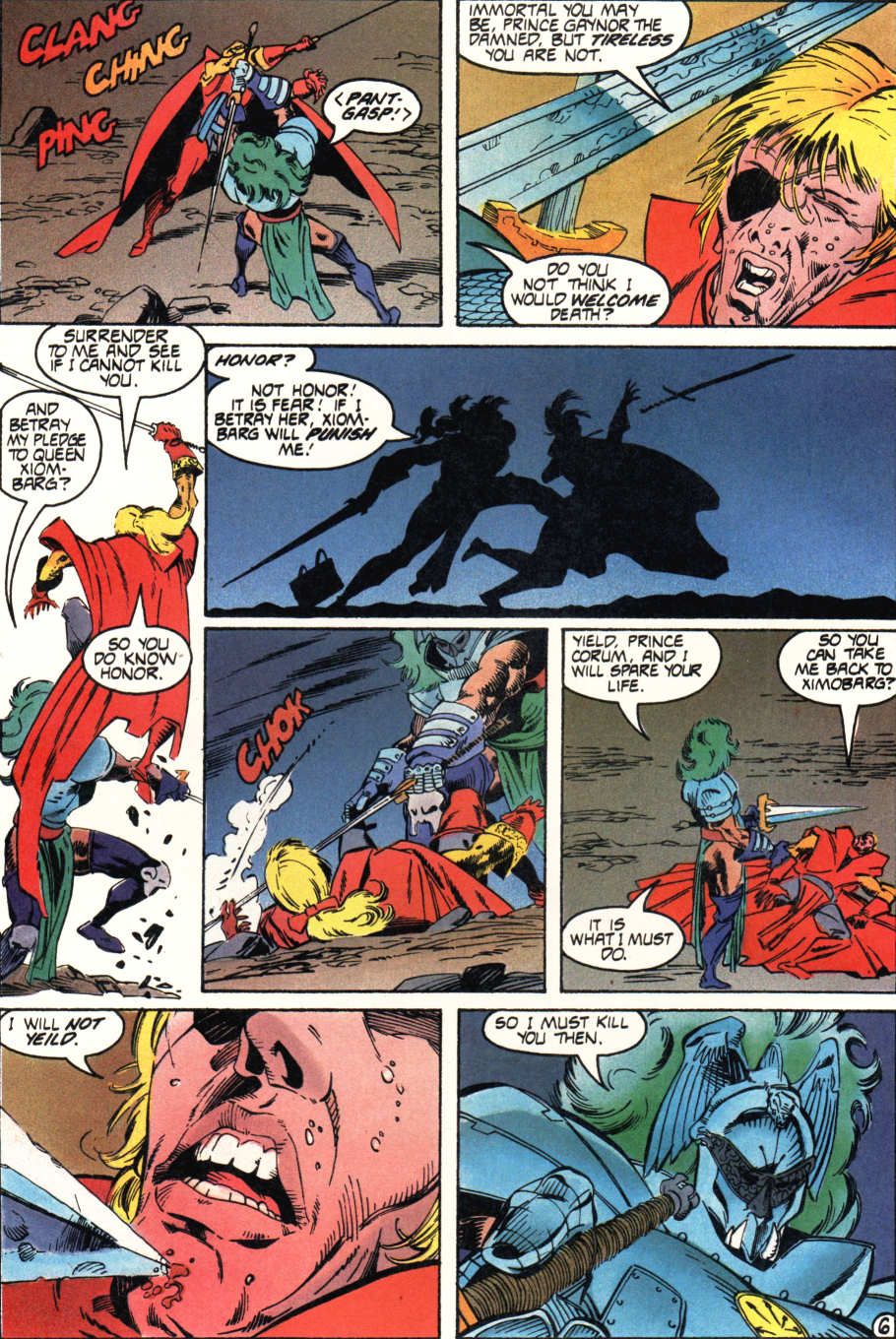 Read online The Chronicles of Corum comic -  Issue #8 - 8