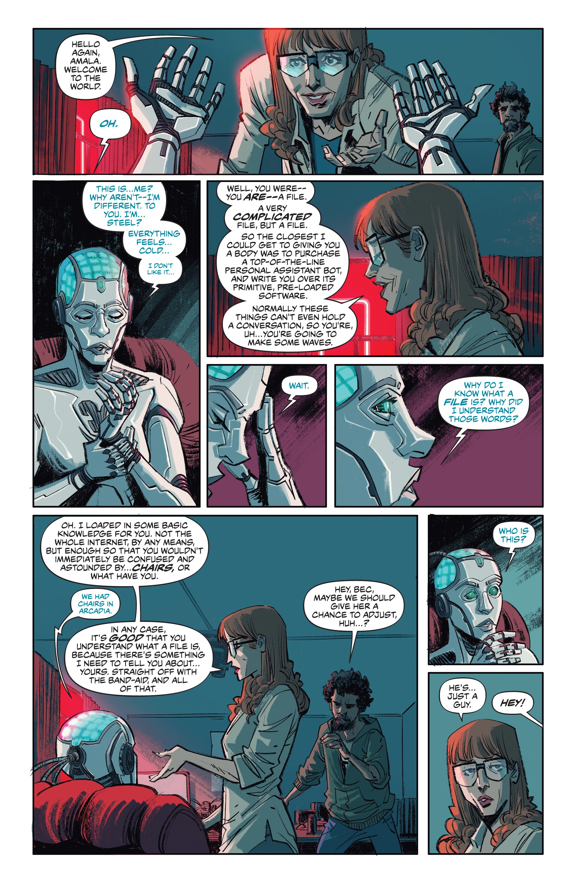 Read online Self/Made comic -  Issue #4 - 5