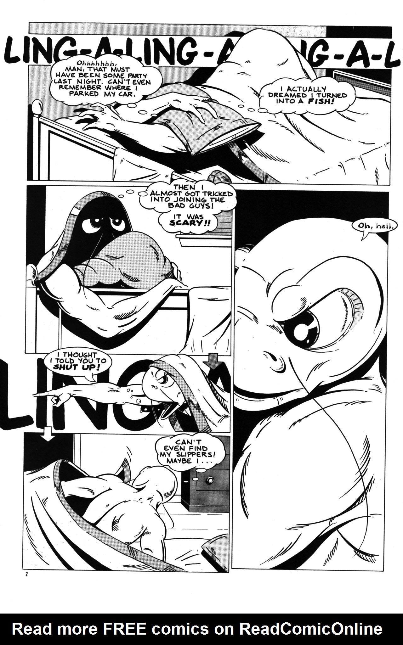 Read online The Fish Police comic -  Issue #5 - 4