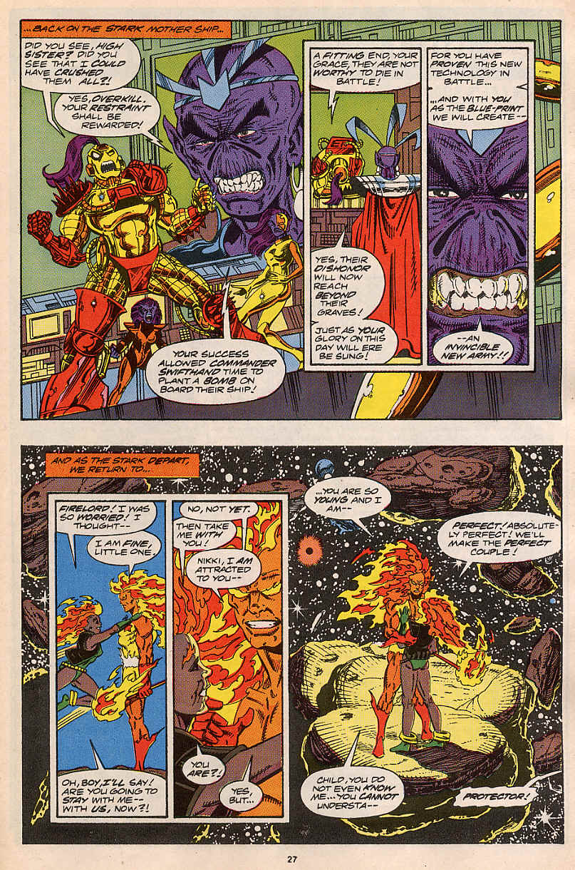 Read online Guardians of the Galaxy (1990) comic -  Issue #12 - 21