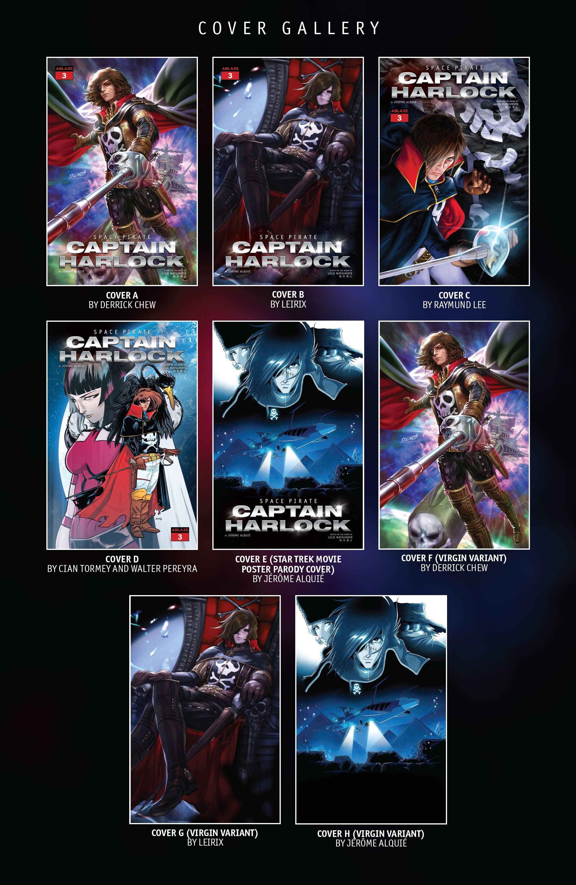 Read online Space Pirate Captain Harlock comic -  Issue #3 - 32