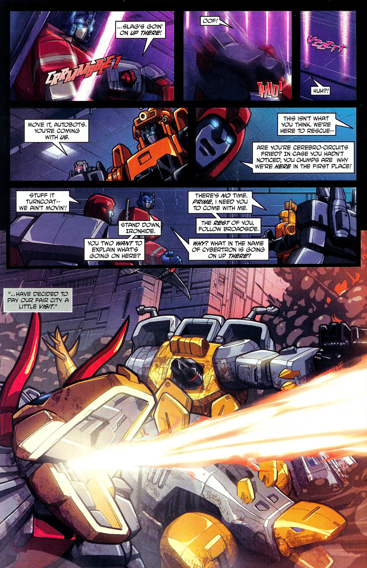 Read online Transformers: Generation 1 (2003) comic -  Issue #3 - 23
