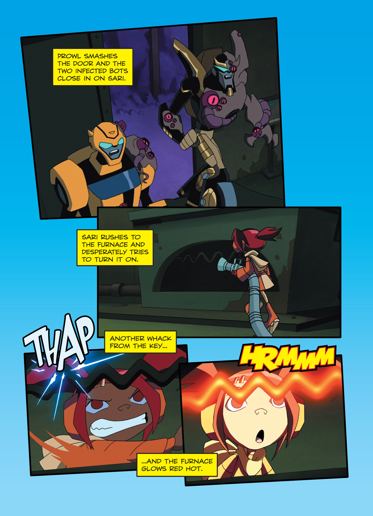 Read online Transformers Animated comic -  Issue #6 - 106