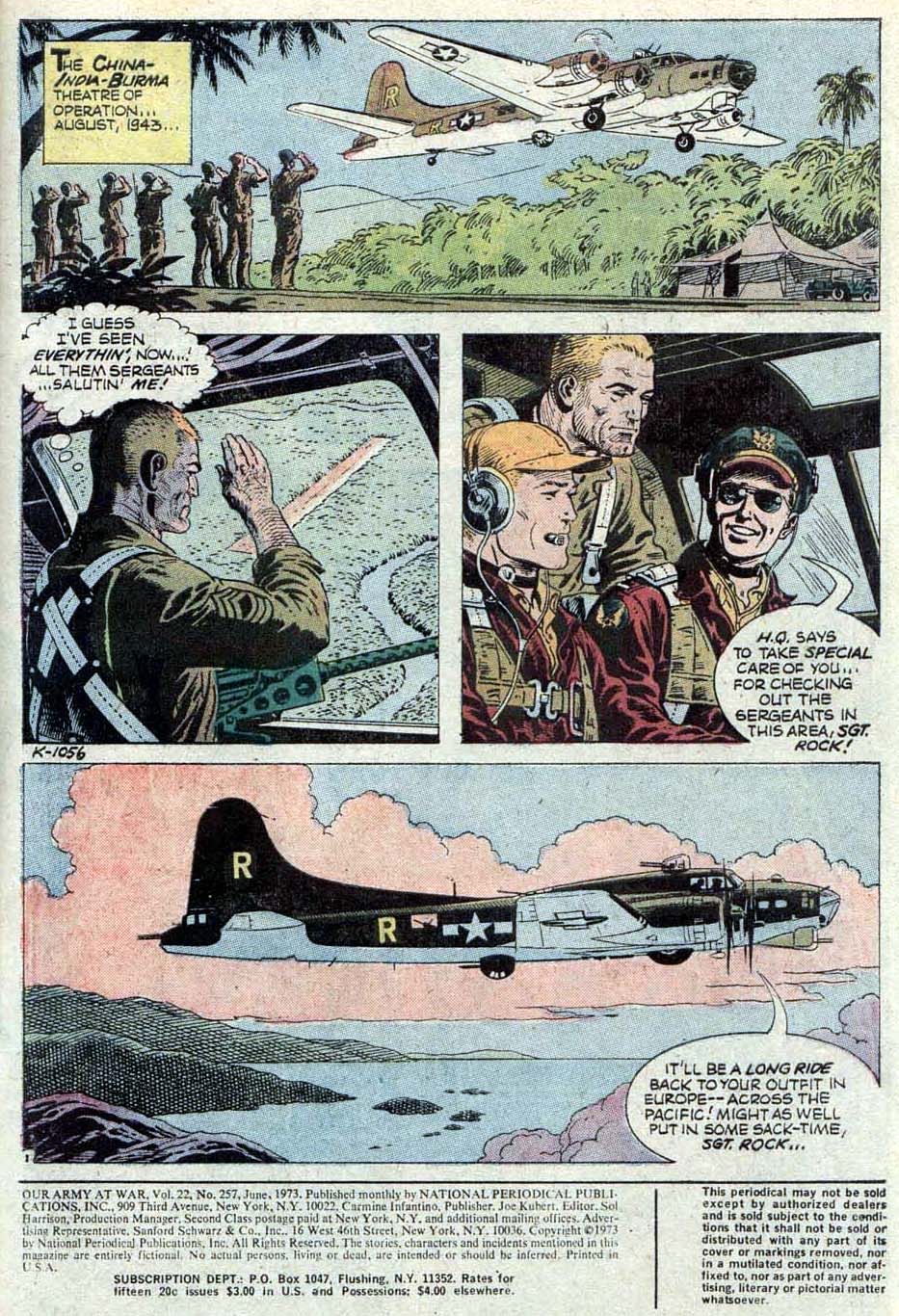 Read online Our Army at War (1952) comic -  Issue #257 - 3