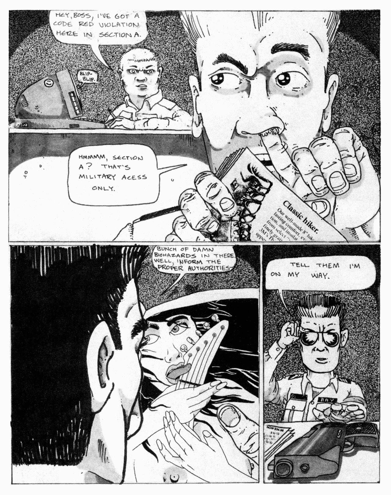 Read online Biohazard comic -  Issue #1 - 5