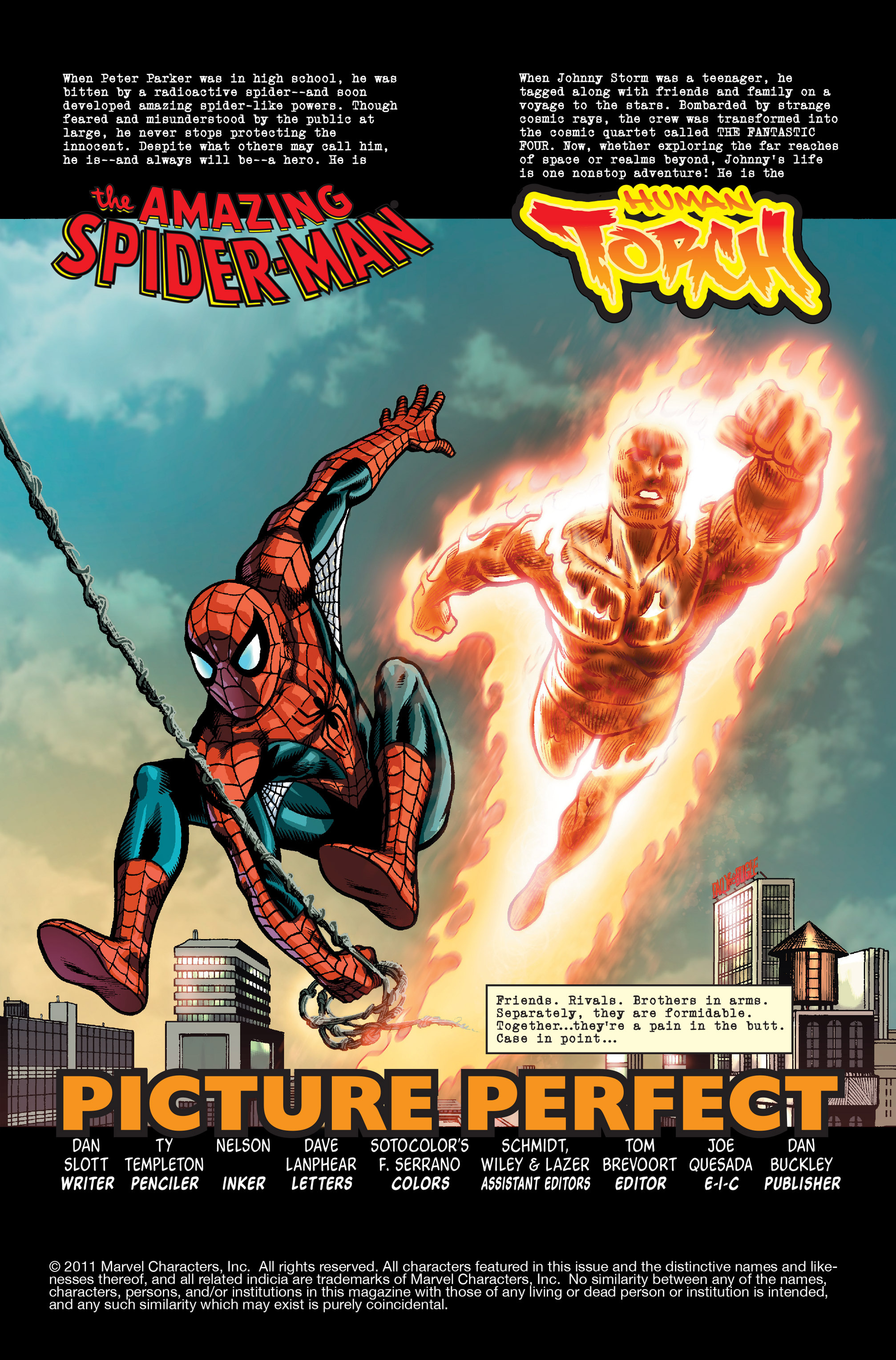 Read online Spider-Man/Human Torch comic -  Issue #1 - 2