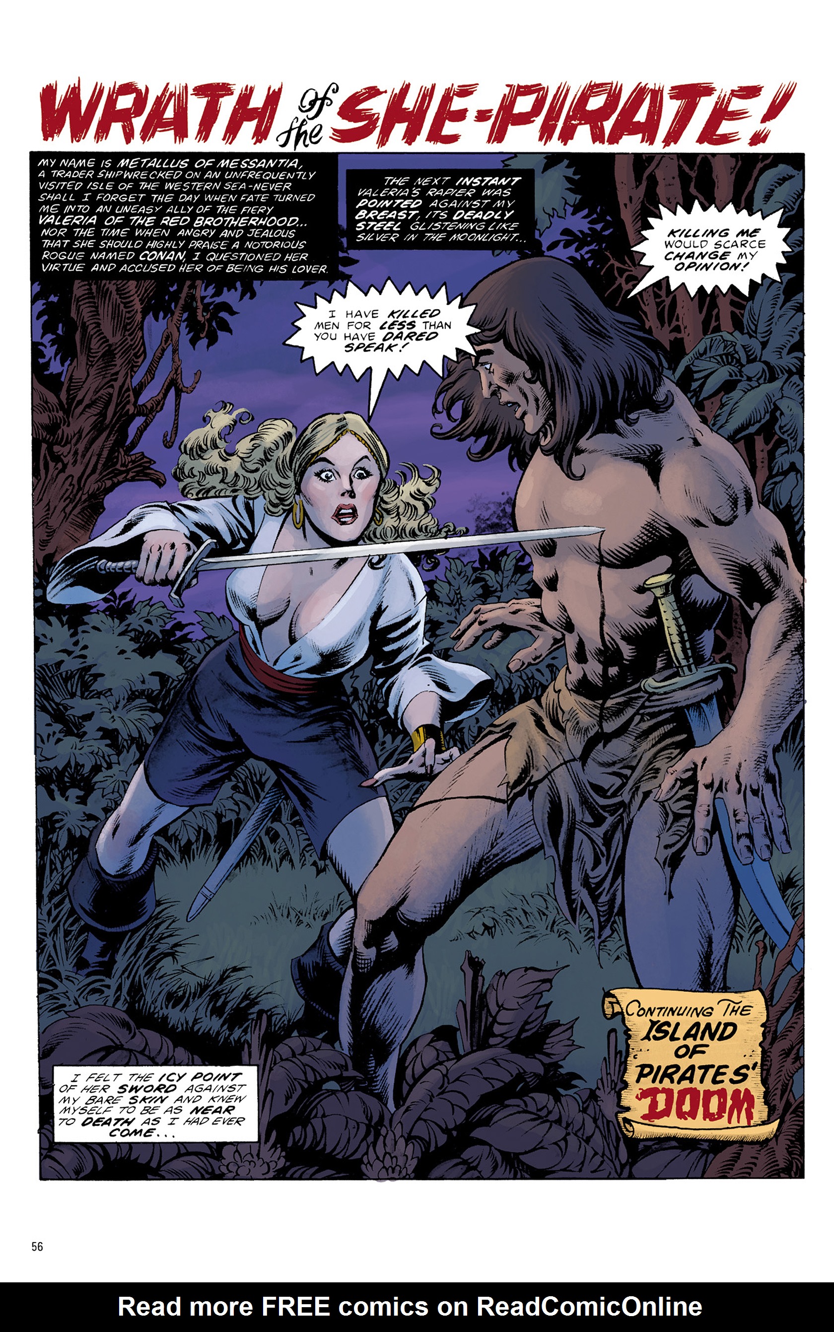 Read online Robert E. Howard's Savage Sword comic -  Issue #7 - 59
