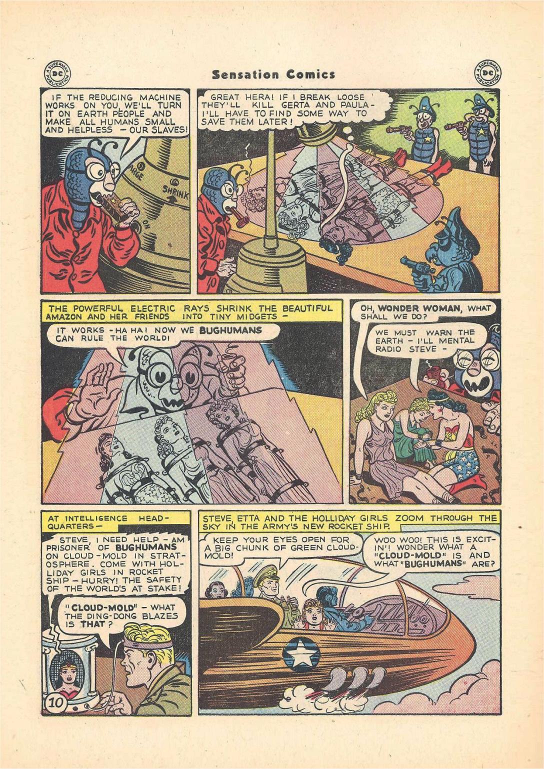 Read online Sensation (Mystery) Comics comic -  Issue #55 - 12
