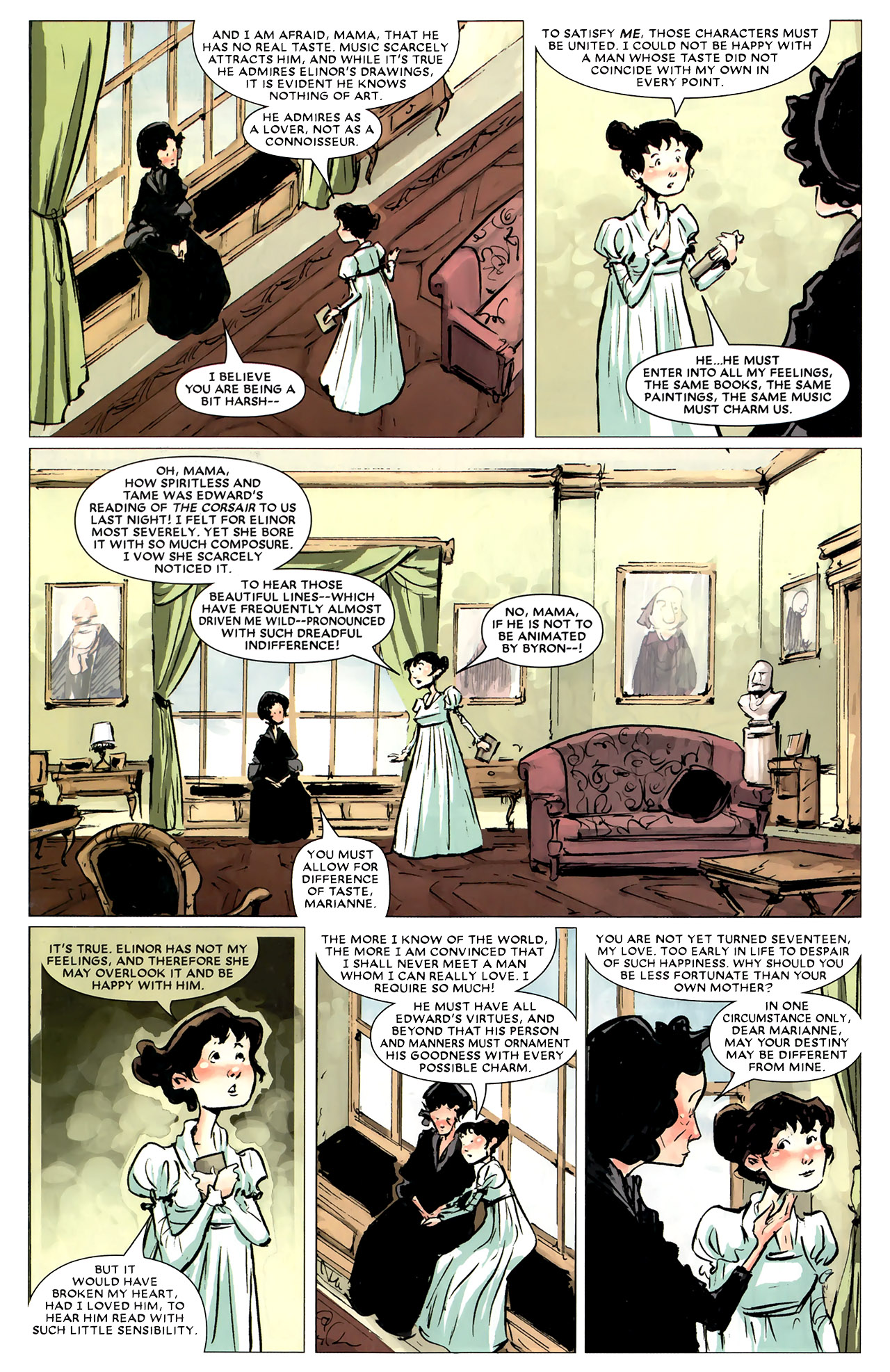 Read online Sense & Sensibility comic -  Issue #1 - 11