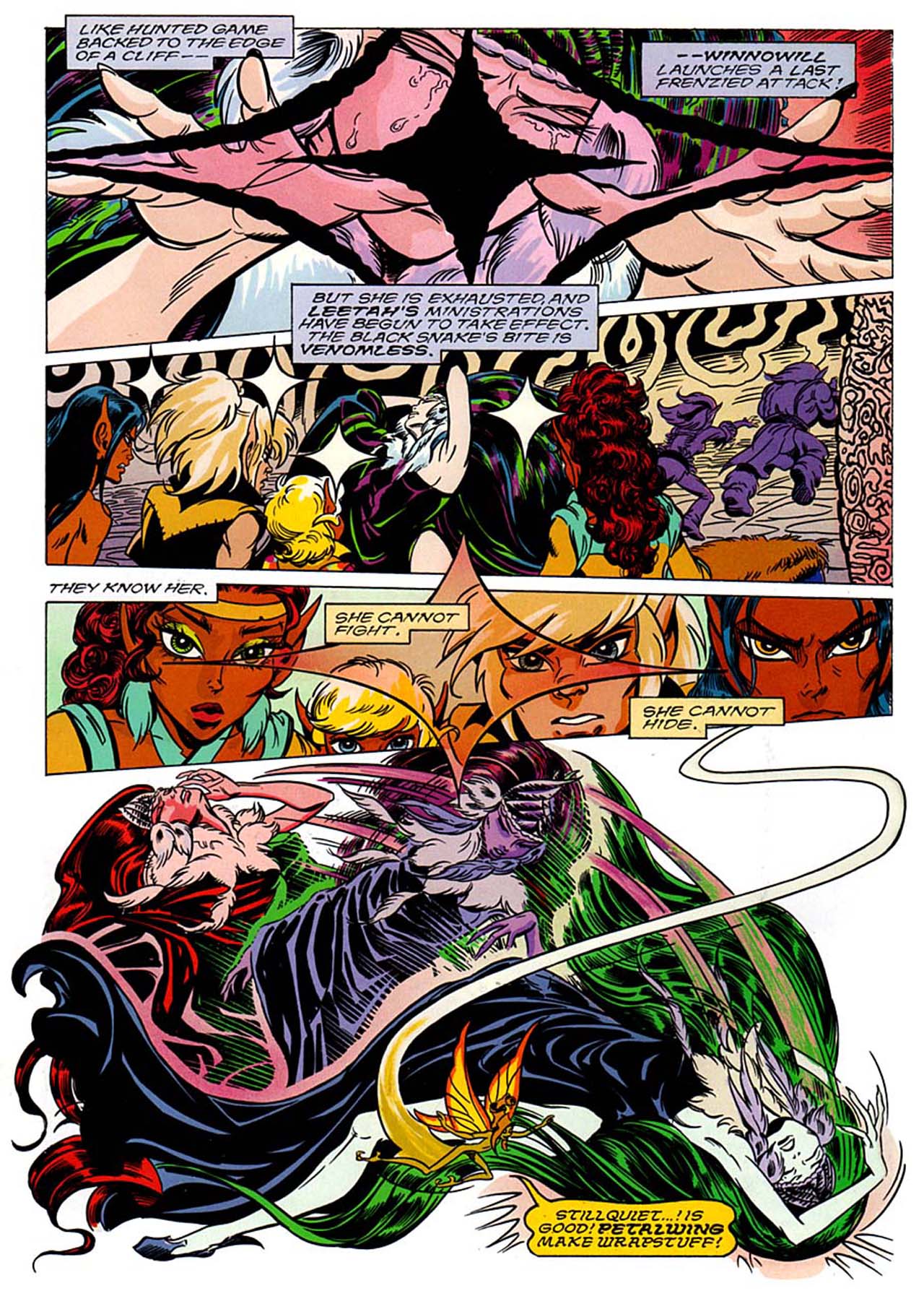 Read online ElfQuest: Siege at Blue Mountain comic -  Issue #8 - 8