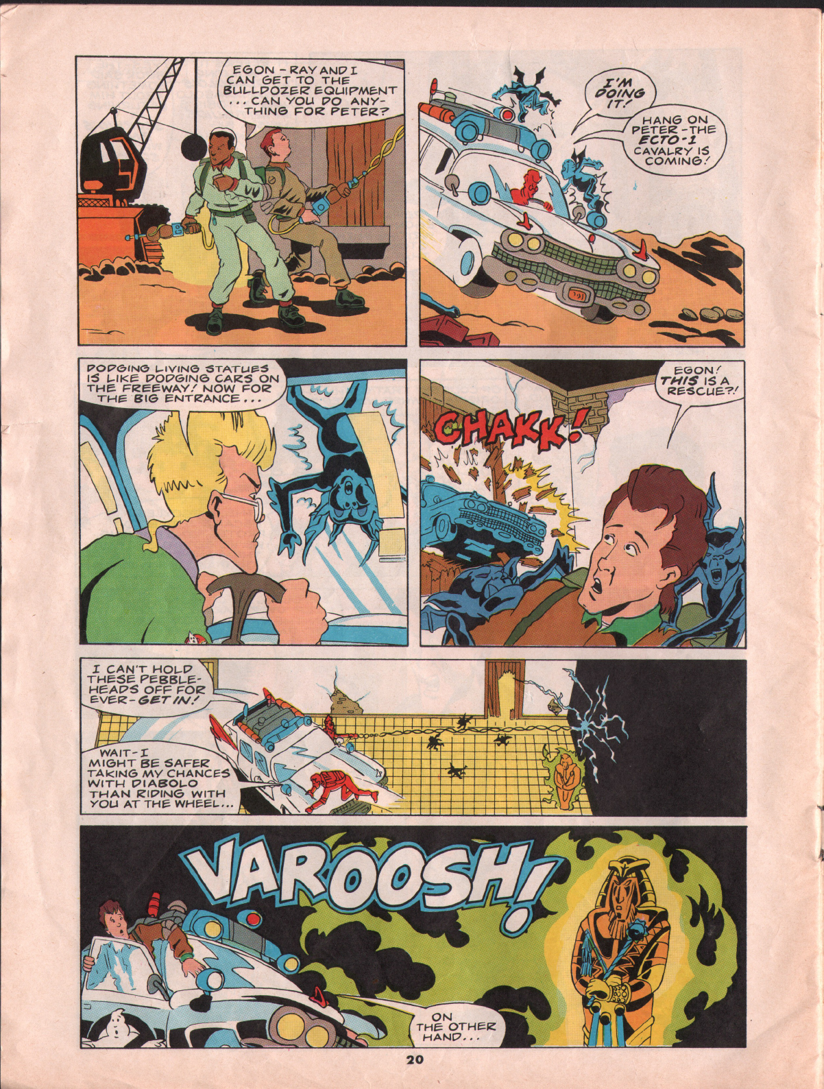 Read online The Real Ghostbusters comic -  Issue #2 - 20