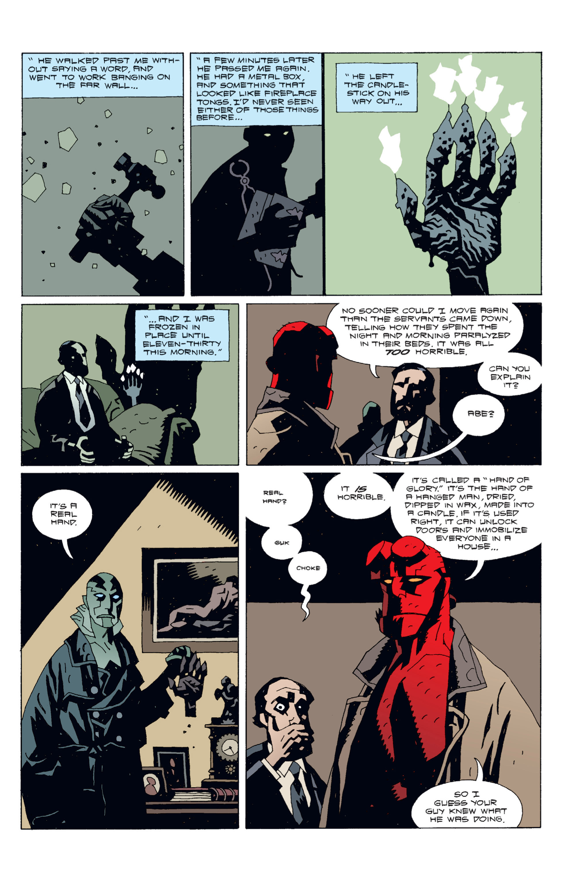 Read online Hellboy comic -  Issue #4 - 80