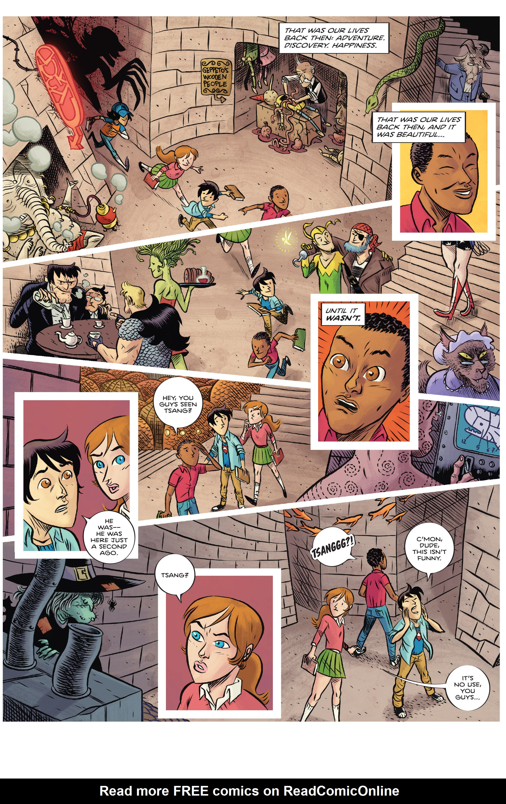 Read online The Fiction comic -  Issue #1 - 13