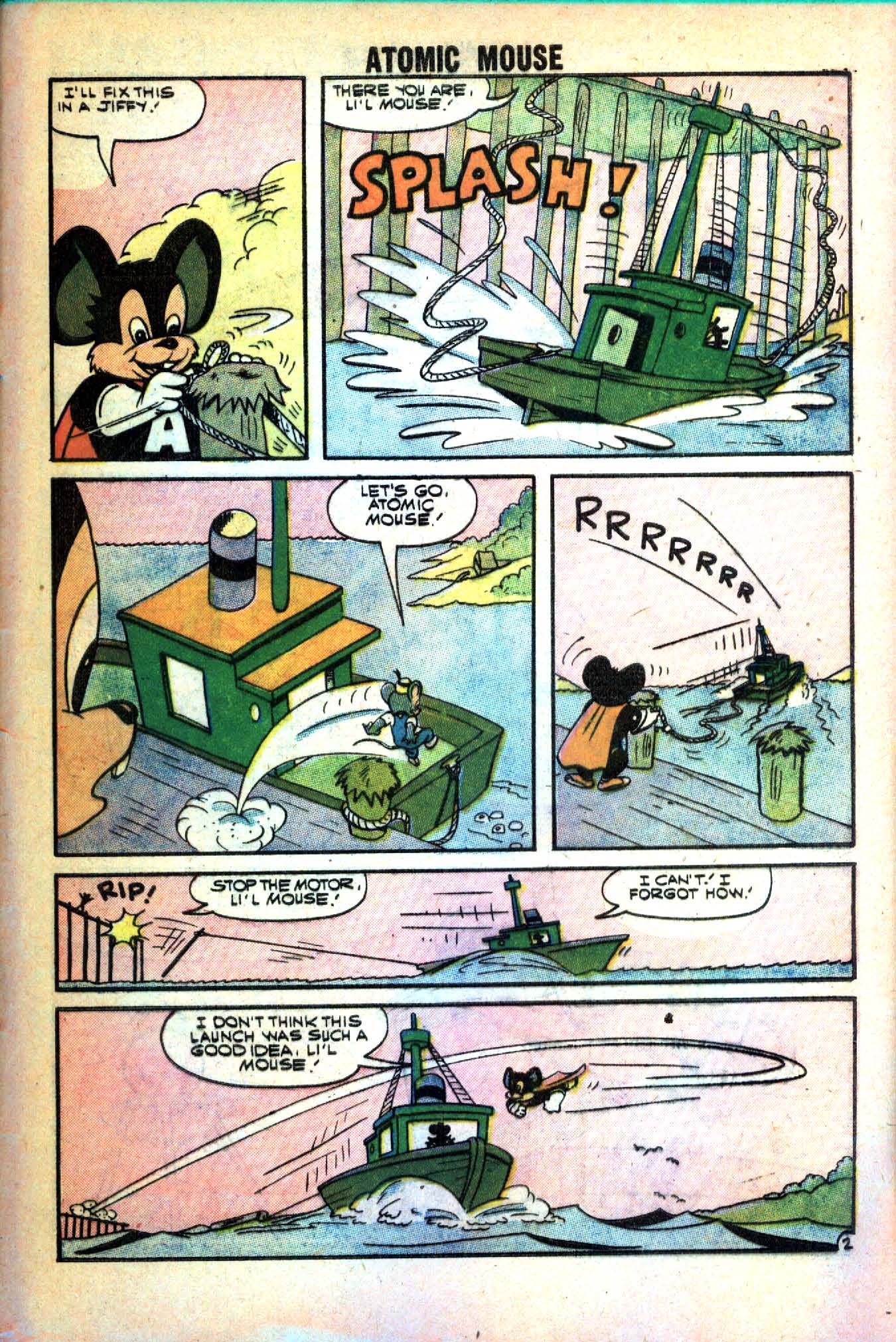 Read online Atomic Mouse comic -  Issue #29 - 23