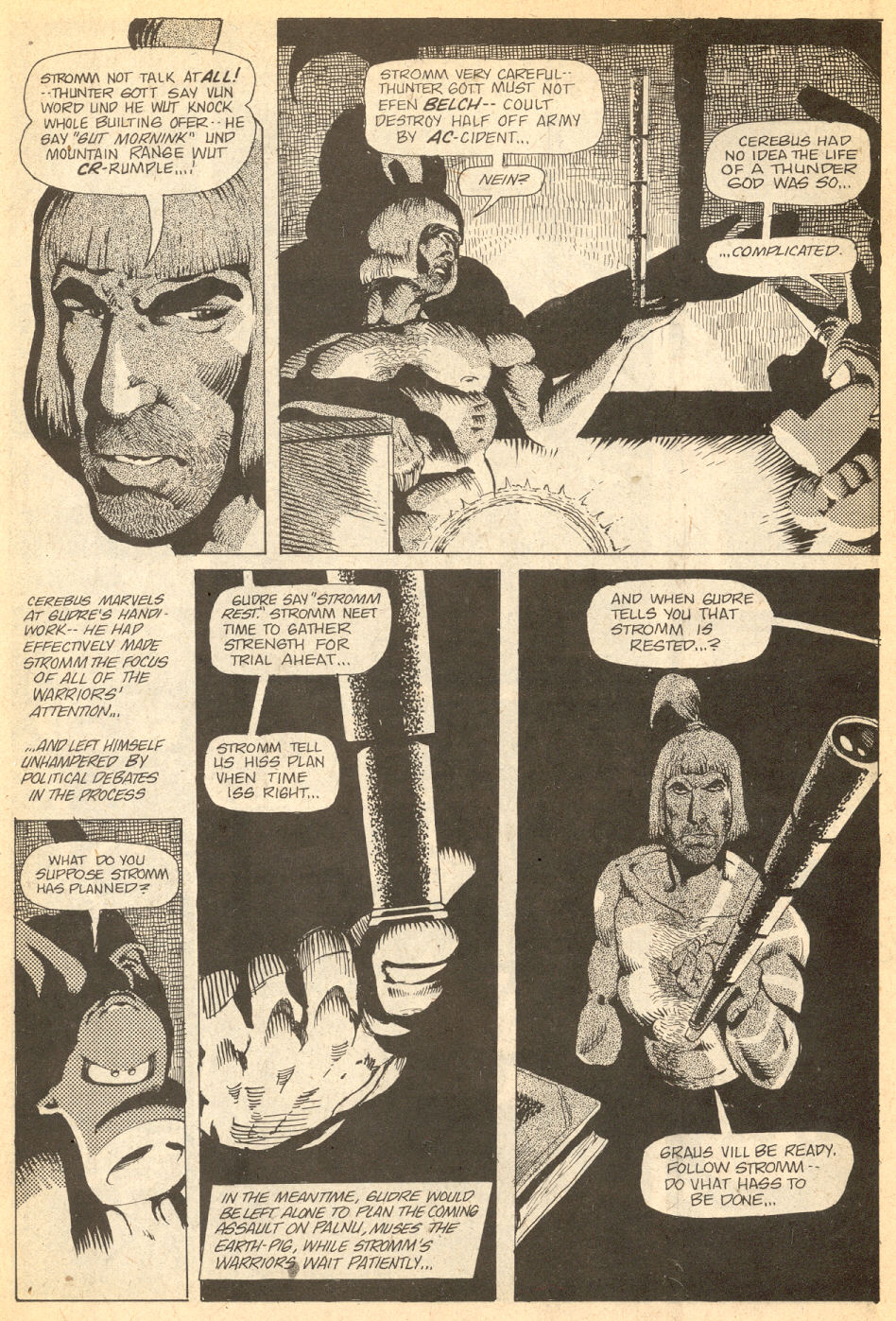 Read online Cerebus comic -  Issue #18 - 7