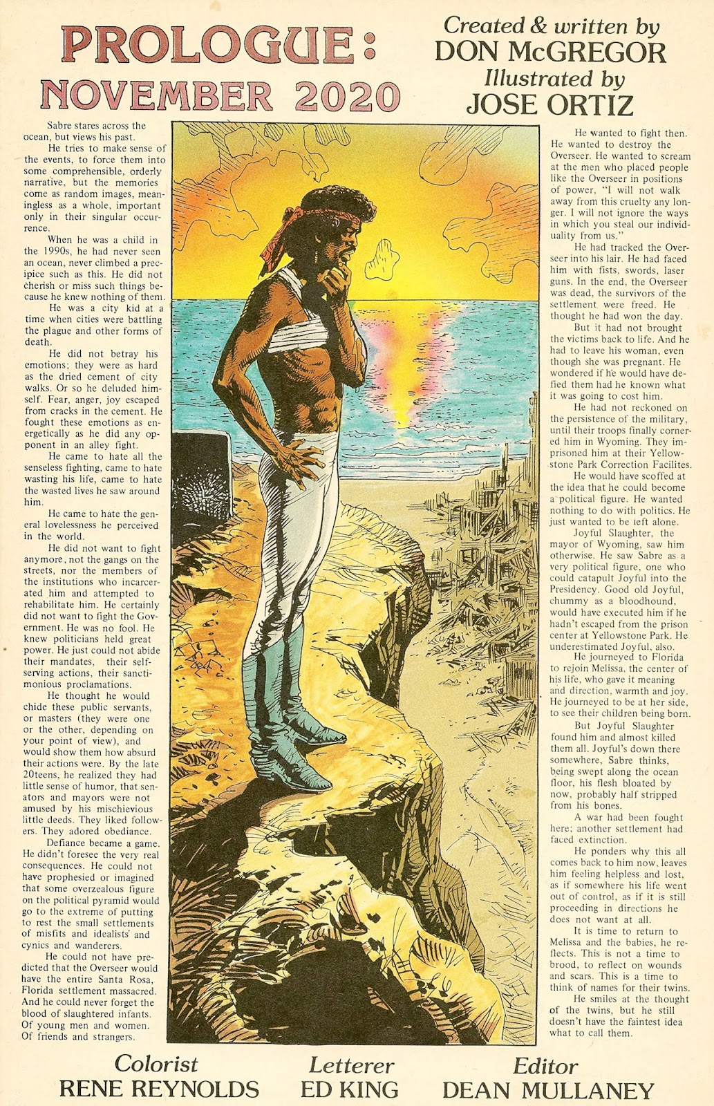 Sabre (1982) issue 10 - Page 3