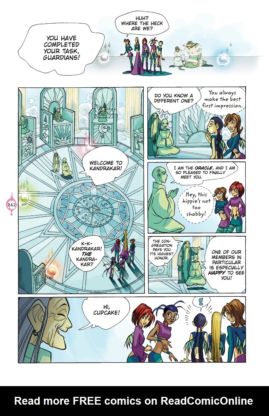 Read online W.i.t.c.h. Graphic Novels comic -  Issue # TPB 3 - 243