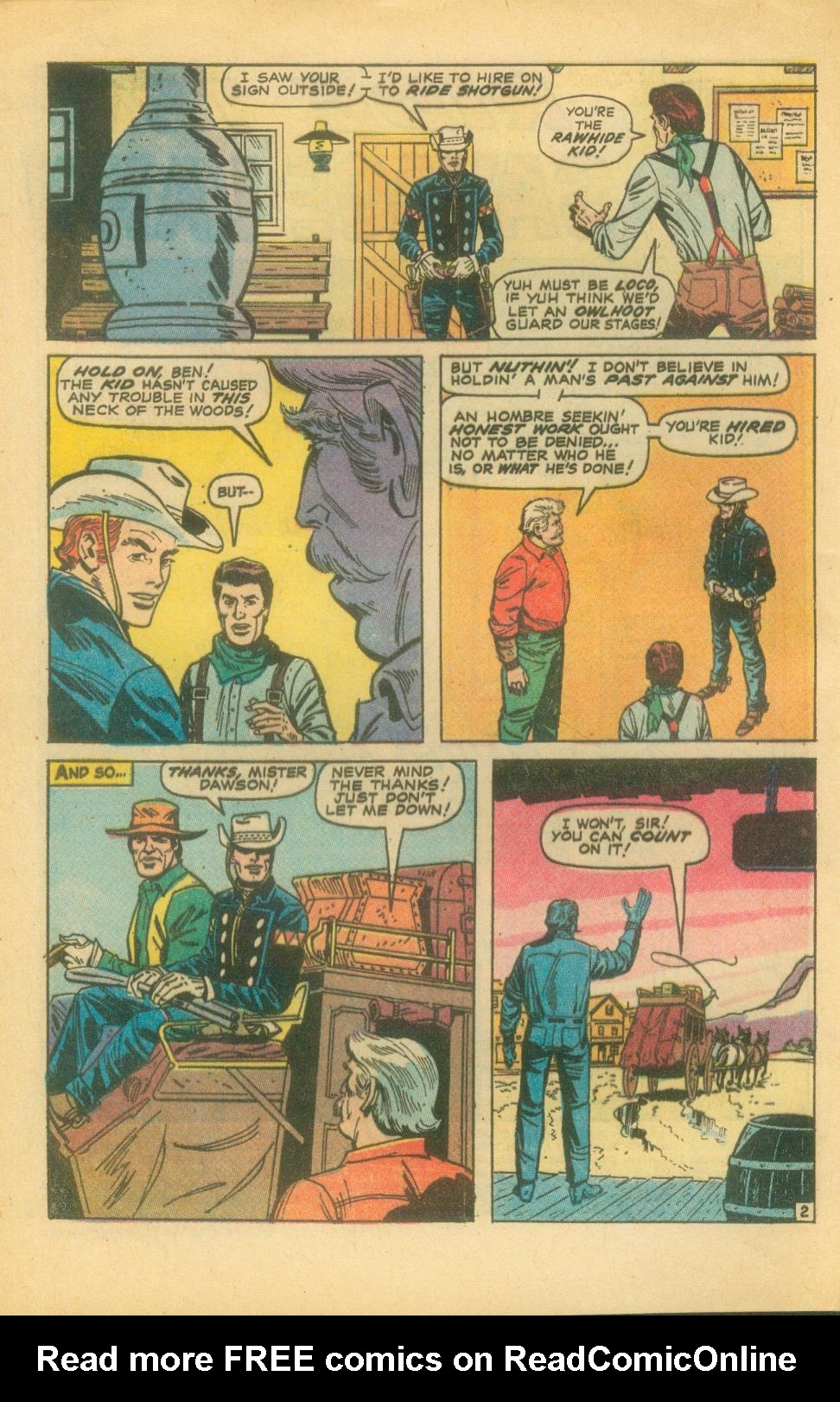 Read online The Rawhide Kid comic -  Issue #85 - 5