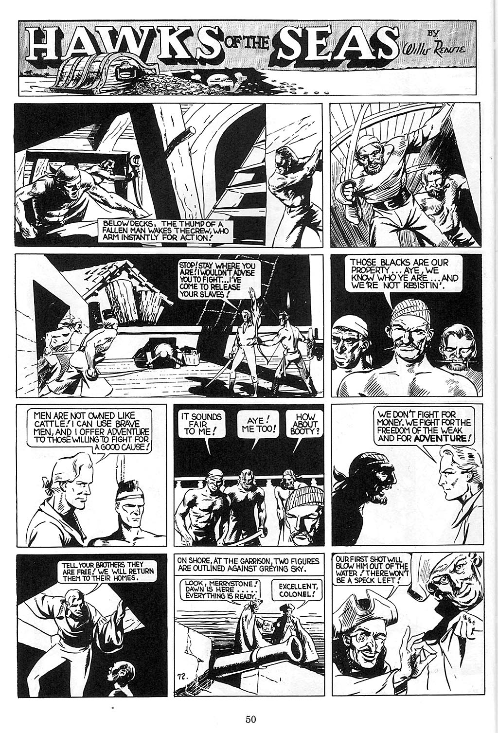 Read online Will Eisner's Hawks of the Seas comic -  Issue # TPB - 51