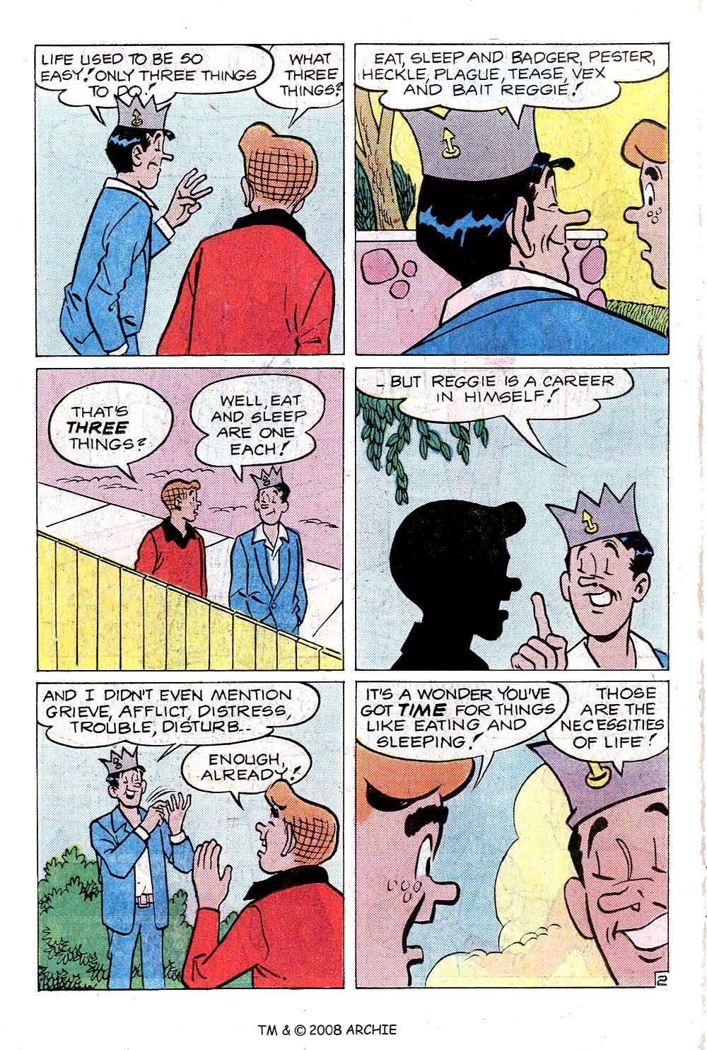 Read online Jughead (1965) comic -  Issue #284 - 14