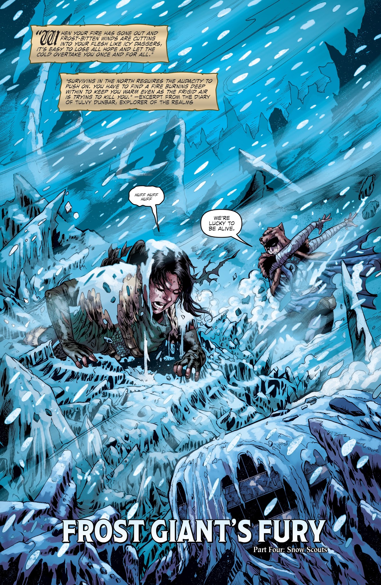 Read online Dungeons & Dragons: Frost Giant's Fury comic -  Issue #4 - 5
