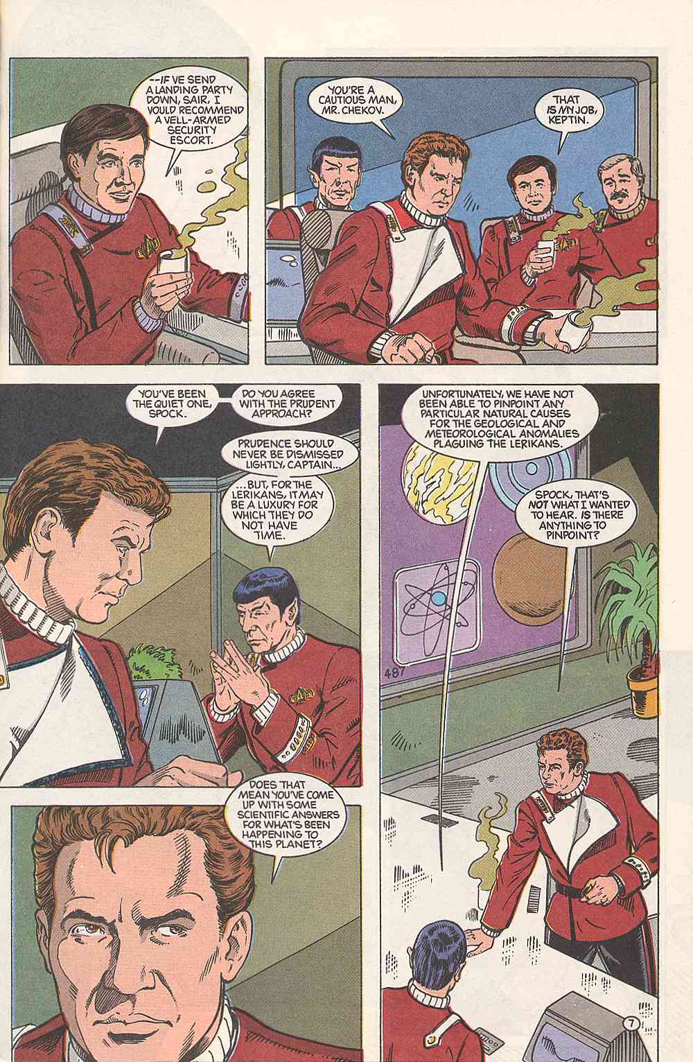 Read online Star Trek (1989) comic -  Issue #21 - 8