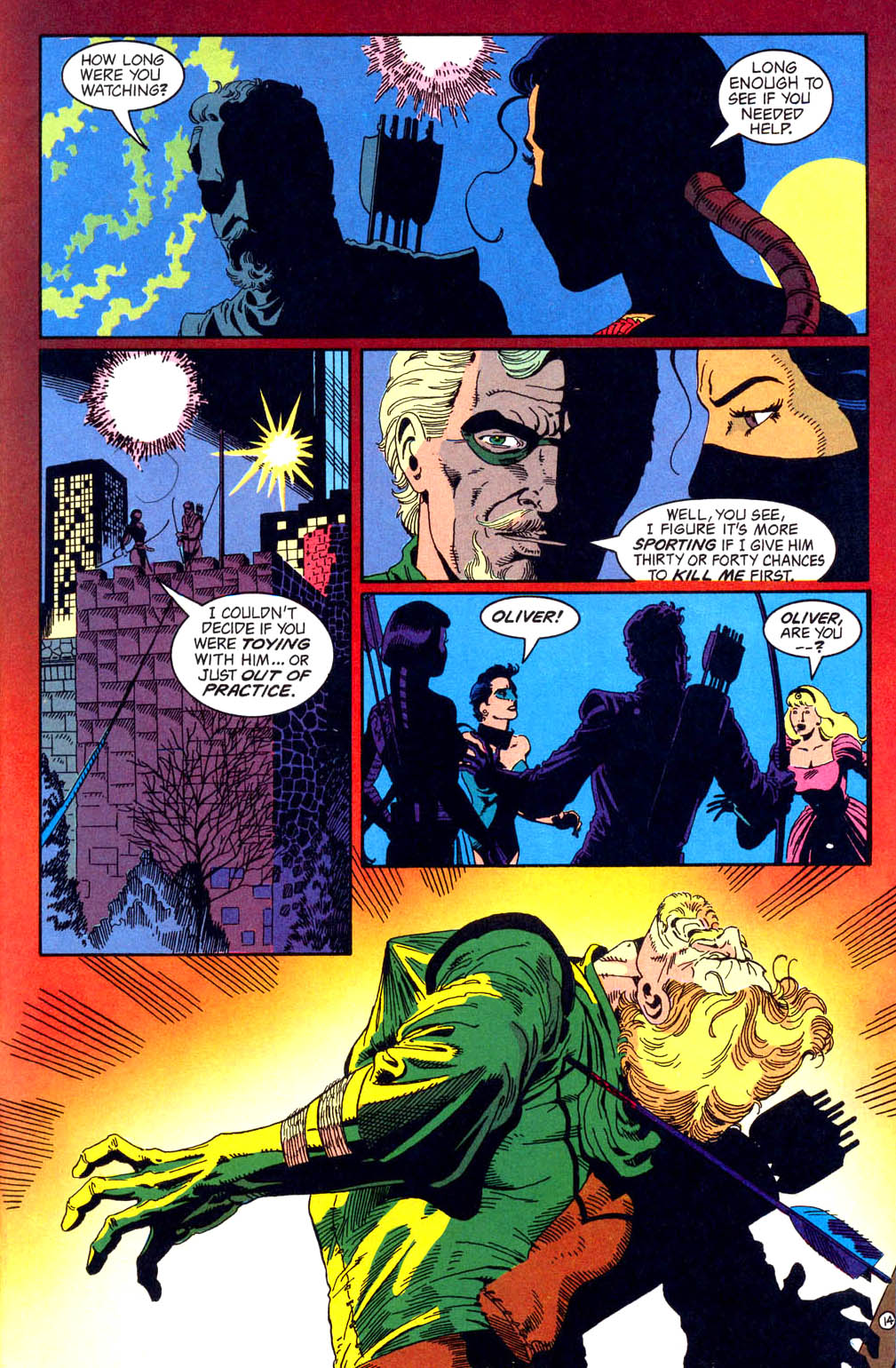 Read online Green Arrow (1988) comic -  Issue #75 - 14