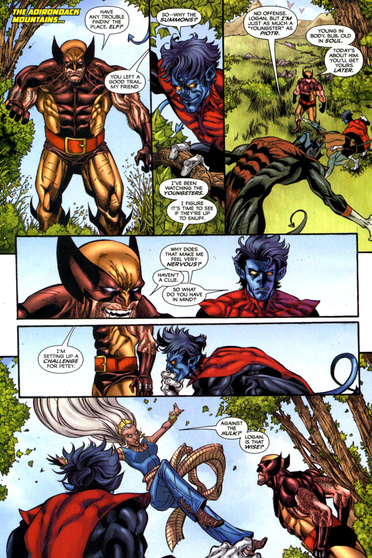 Read online X-Men vs. Hulk comic -  Issue # Full - 3