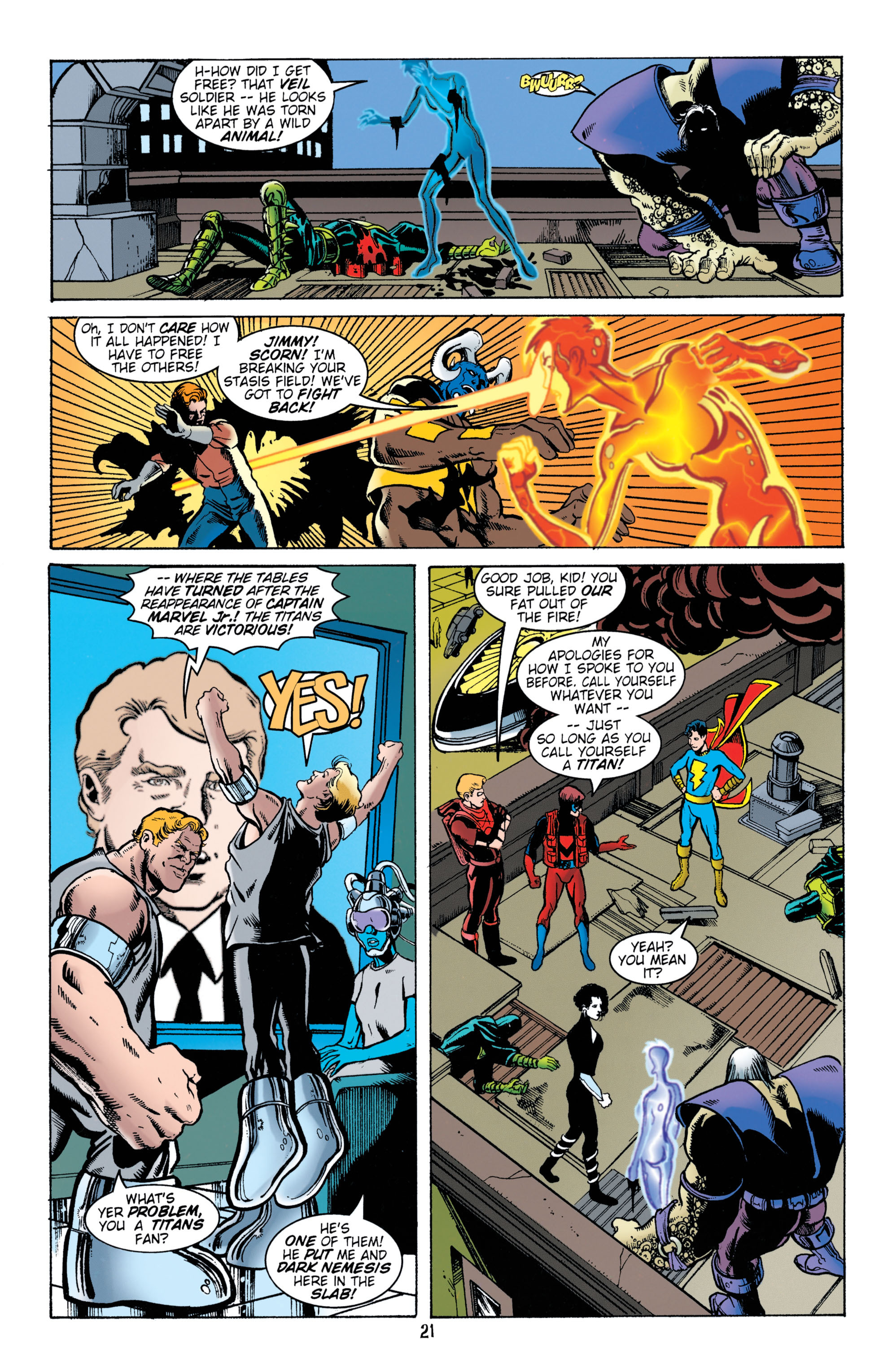 Read online Teen Titans (1996) comic -  Issue #17 - 21