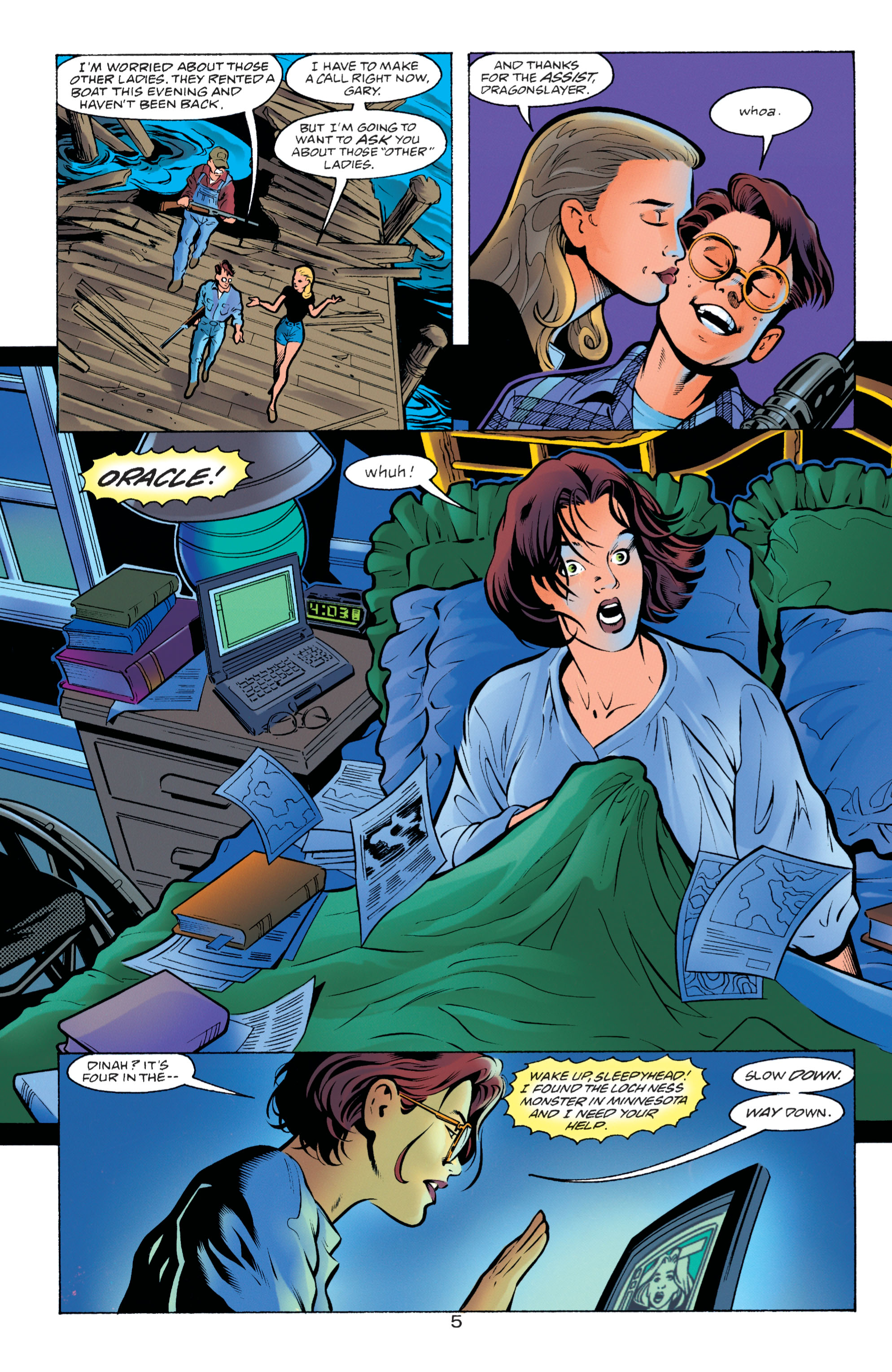 Read online Birds of Prey (1999) comic -  Issue #5 - 5