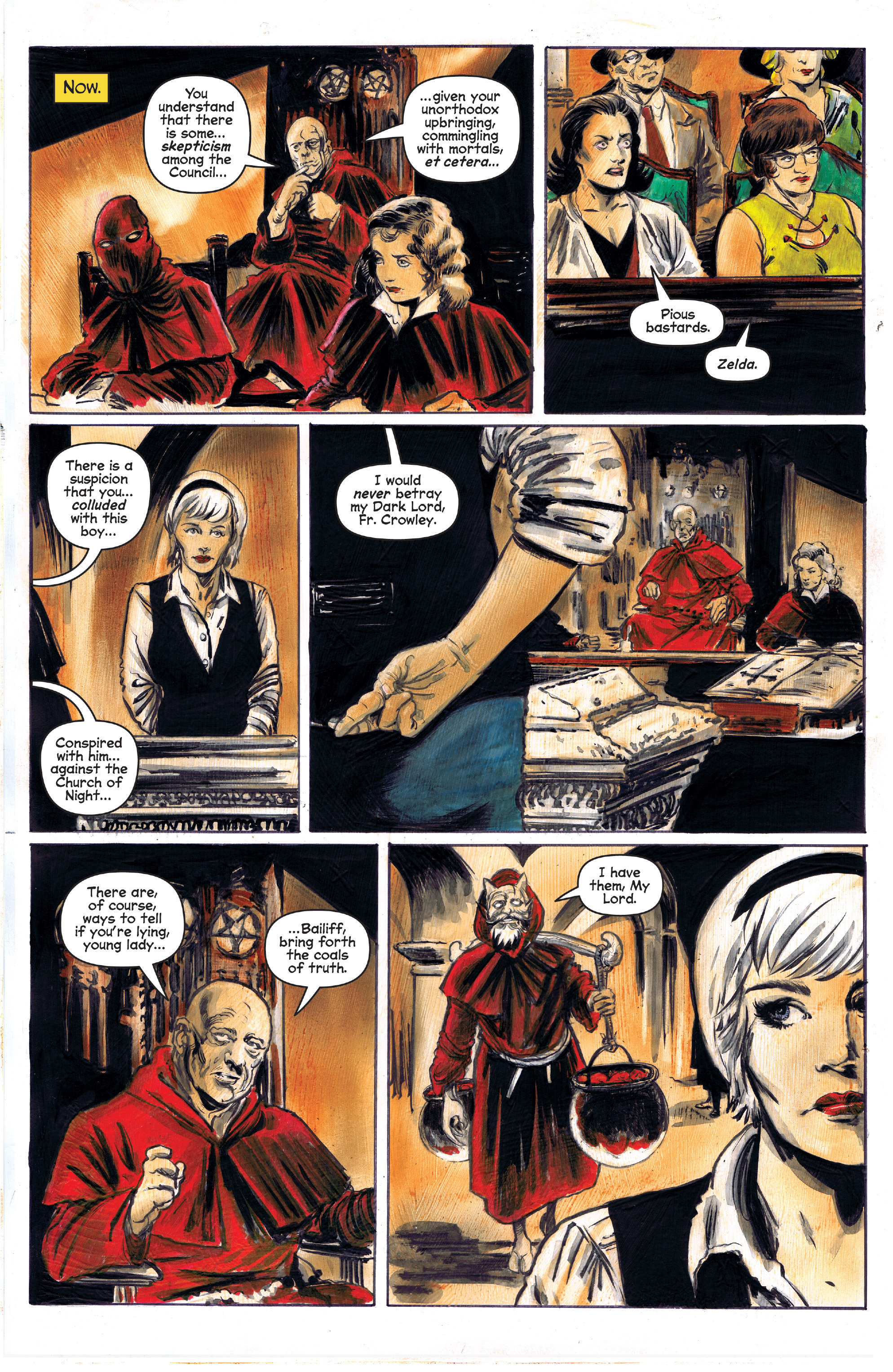 Read online Chilling Adventures of Sabrina comic -  Issue #5 - 10