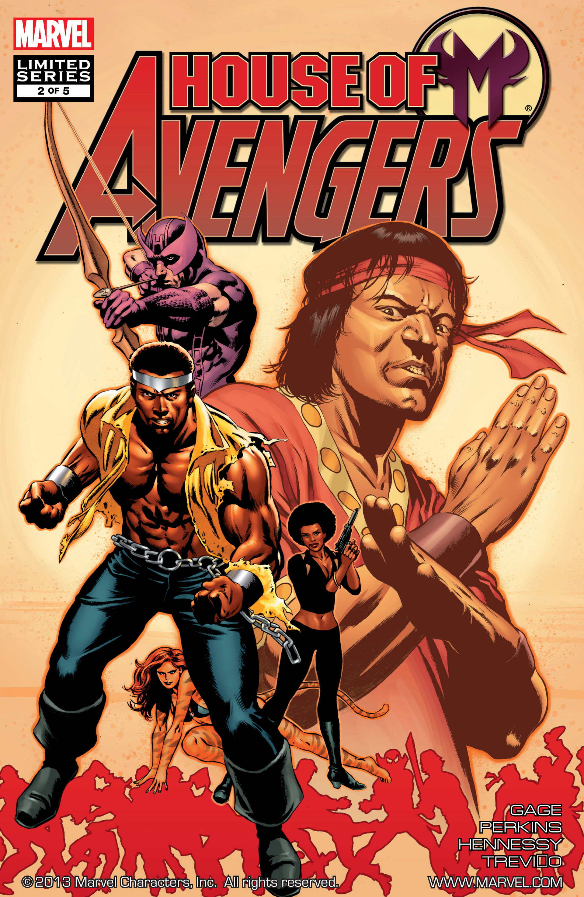 Read online House of M: Avengers comic -  Issue #2 - 1