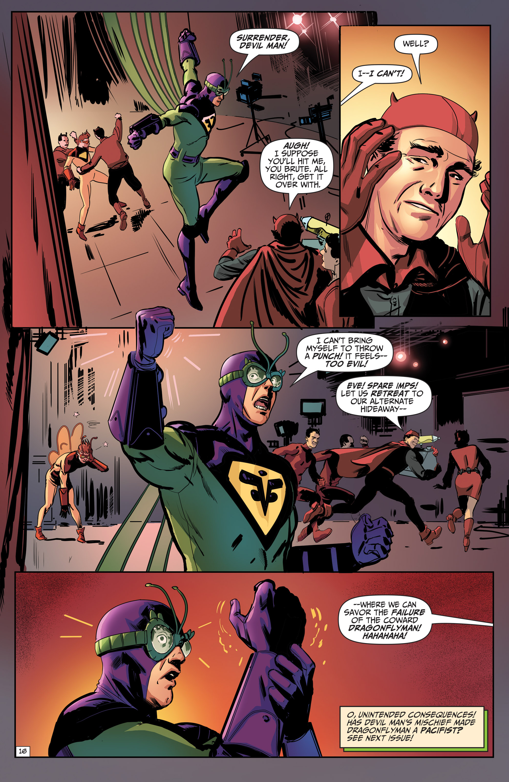 Read online Dragonfly & Dragonflyman comic -  Issue #2 - 18