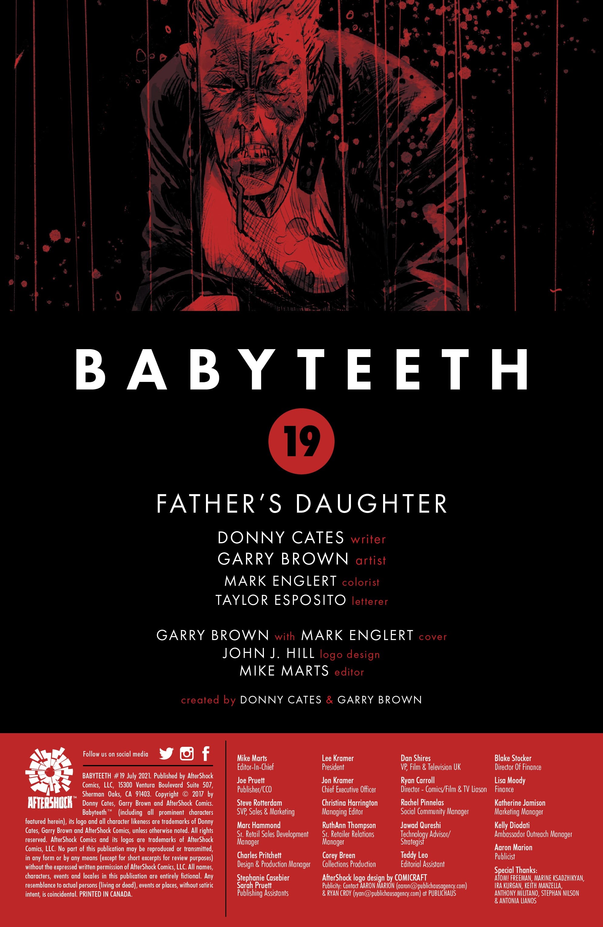 Read online Babyteeth comic -  Issue #19 - 2