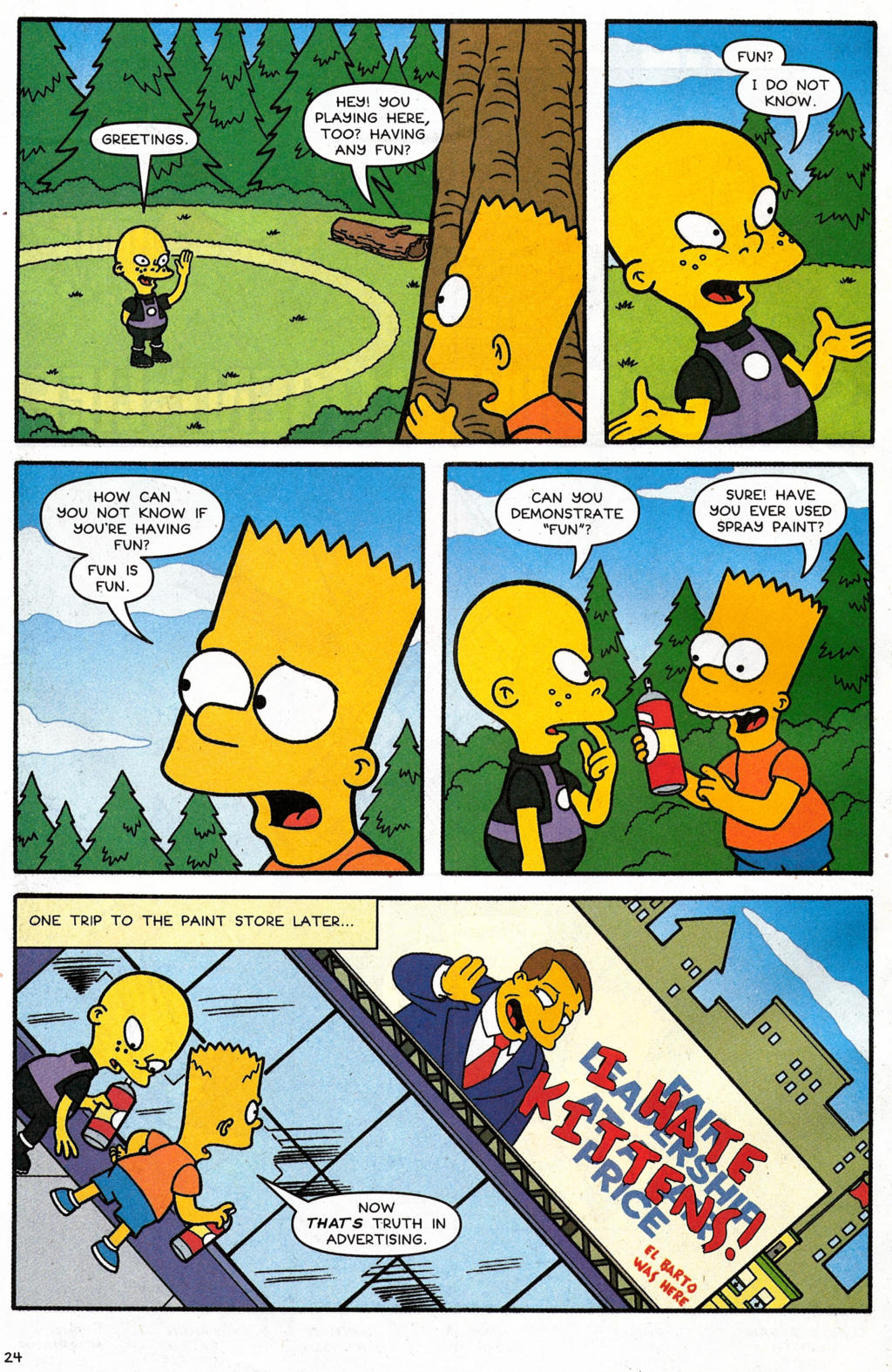 Read online Simpsons Comics Presents Bart Simpson comic -  Issue #33 - 18