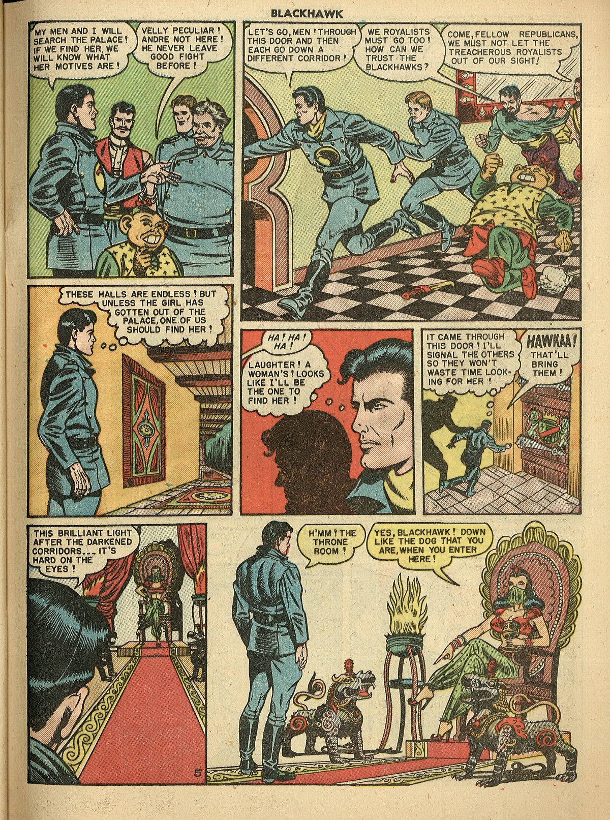Read online Blackhawk (1957) comic -  Issue #33 - 48