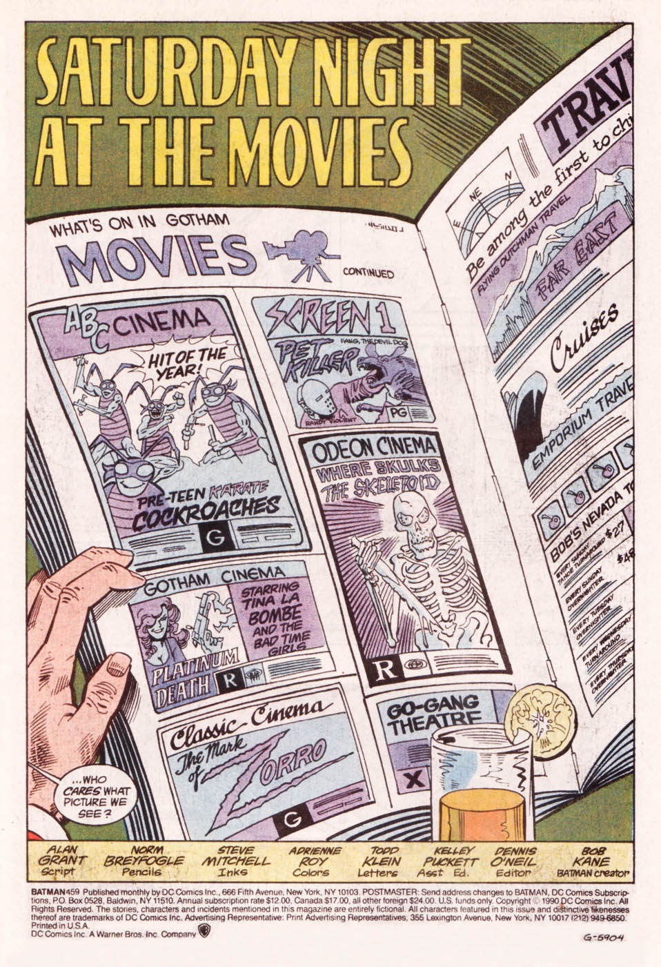 Read online Batman (1940) comic -  Issue #459 - 2