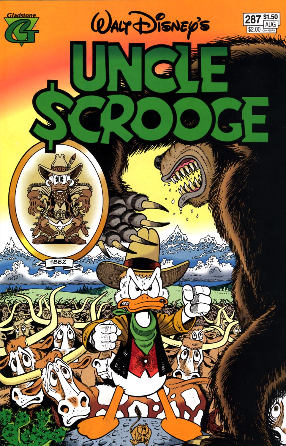 Read online Uncle Scrooge (1953) comic -  Issue #287 - 1