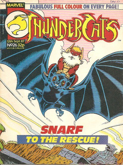 Read online ThunderCats (1987) comic -  Issue #26 - 1