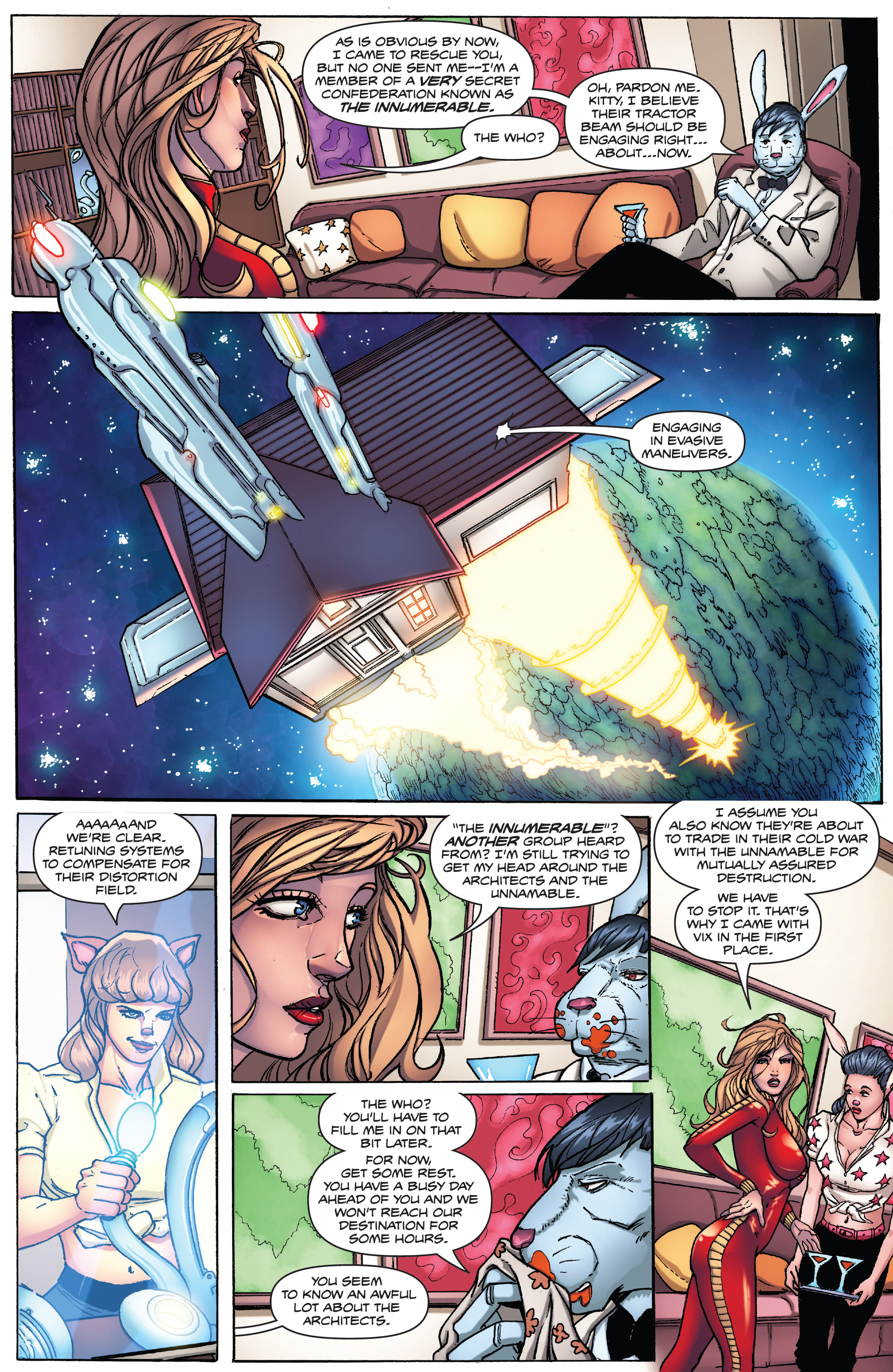 Read online Barbarella: The Center Cannot Hold comic -  Issue #1 - 22