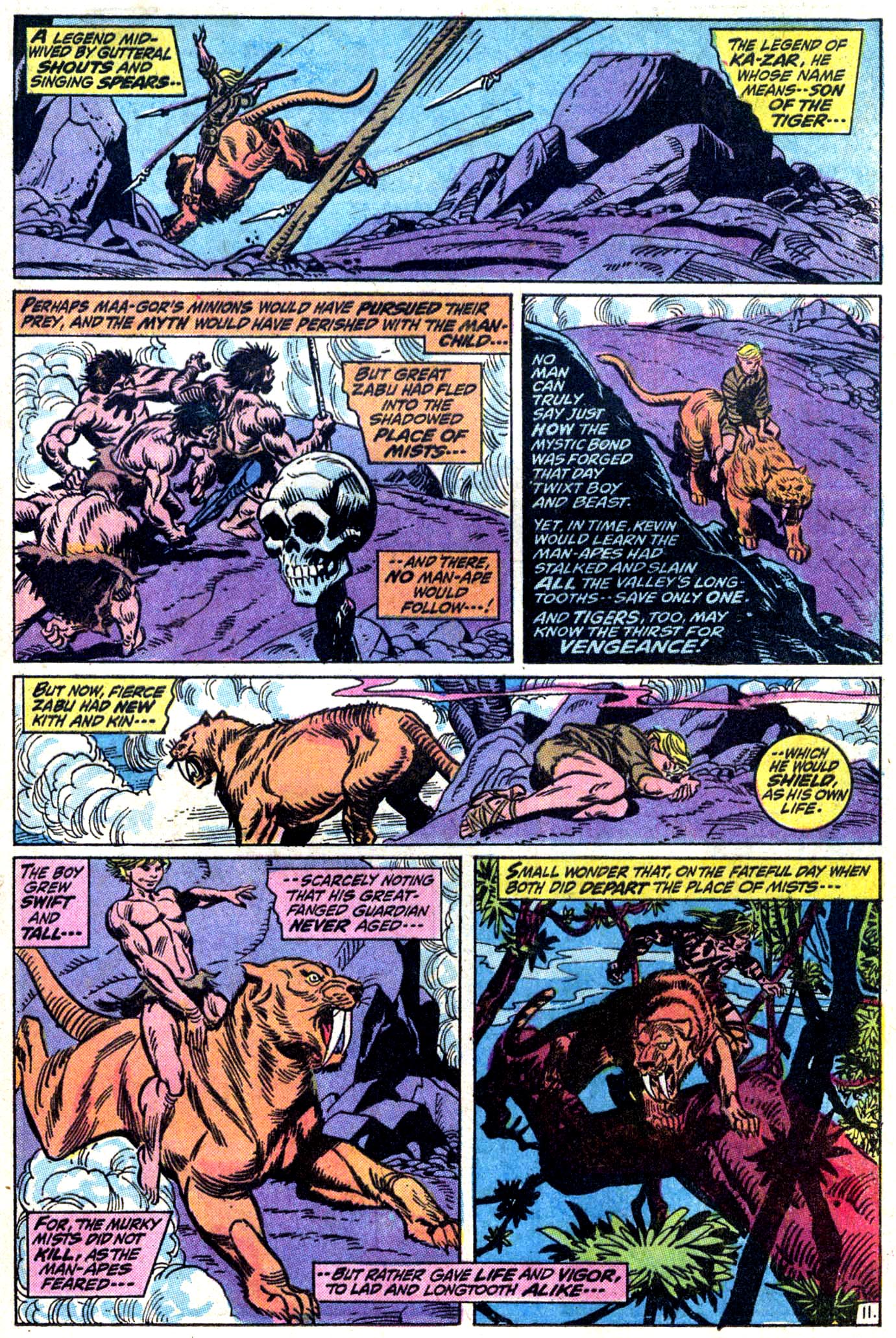 Read online Astonishing Tales (1970) comic -  Issue #11 - 12