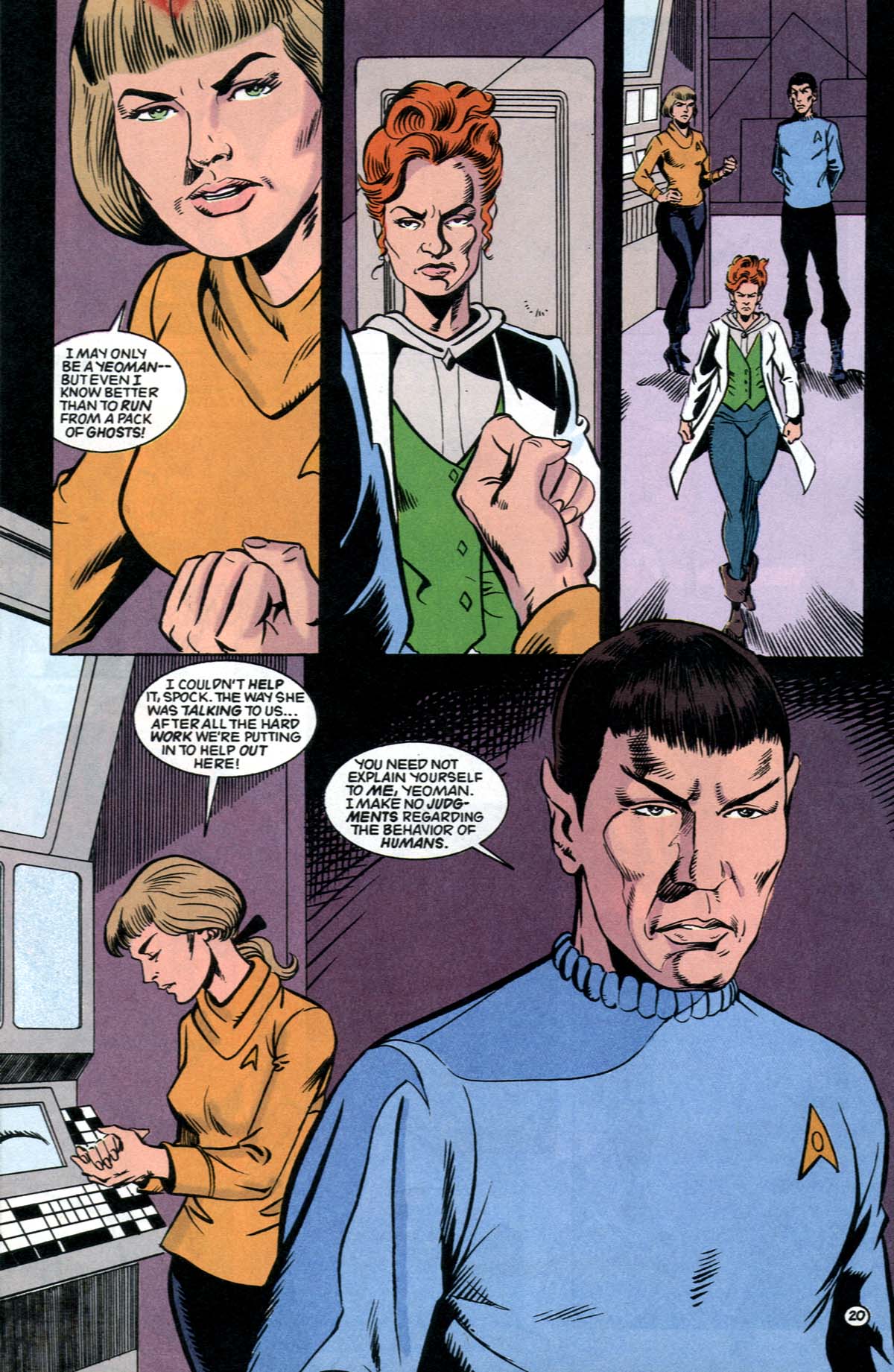 Read online Star Trek (1989) comic -  Issue # _Annual 4 - 21