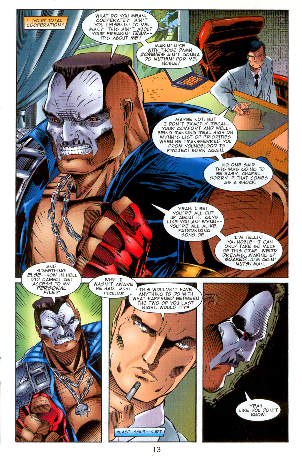 Read online Bloodstrike (1993) comic -  Issue #8 - 14
